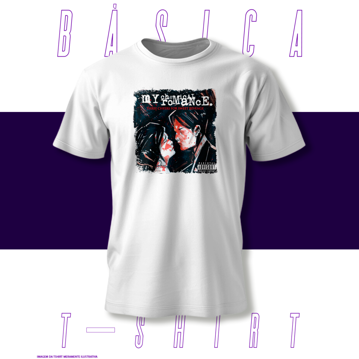 Camiseta Básica - My Chemical Romance