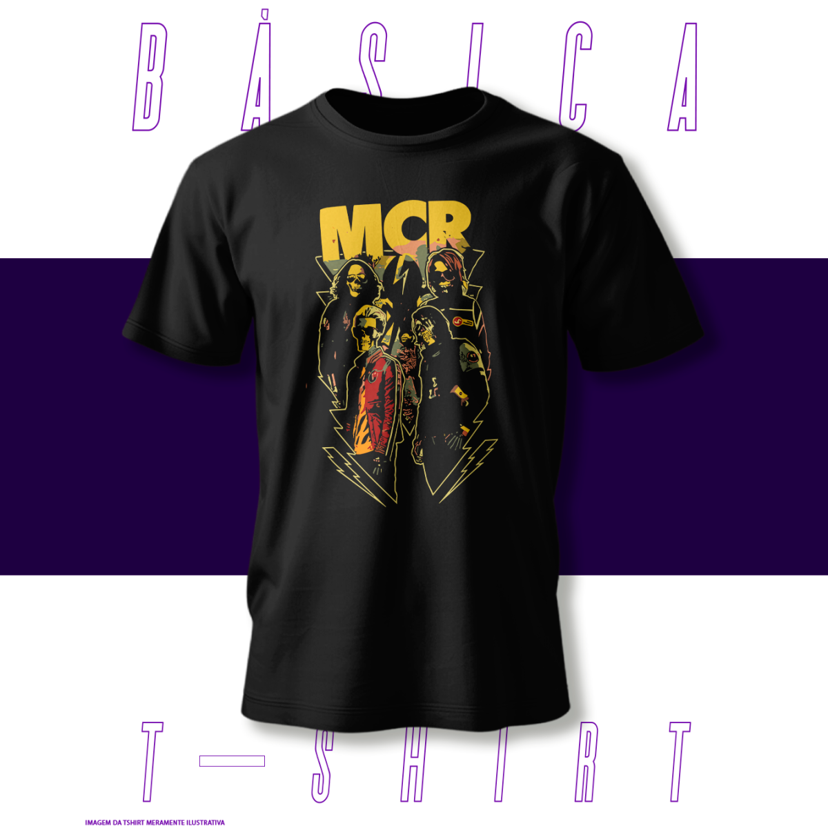 Camiseta Básica - My Chemical Romance