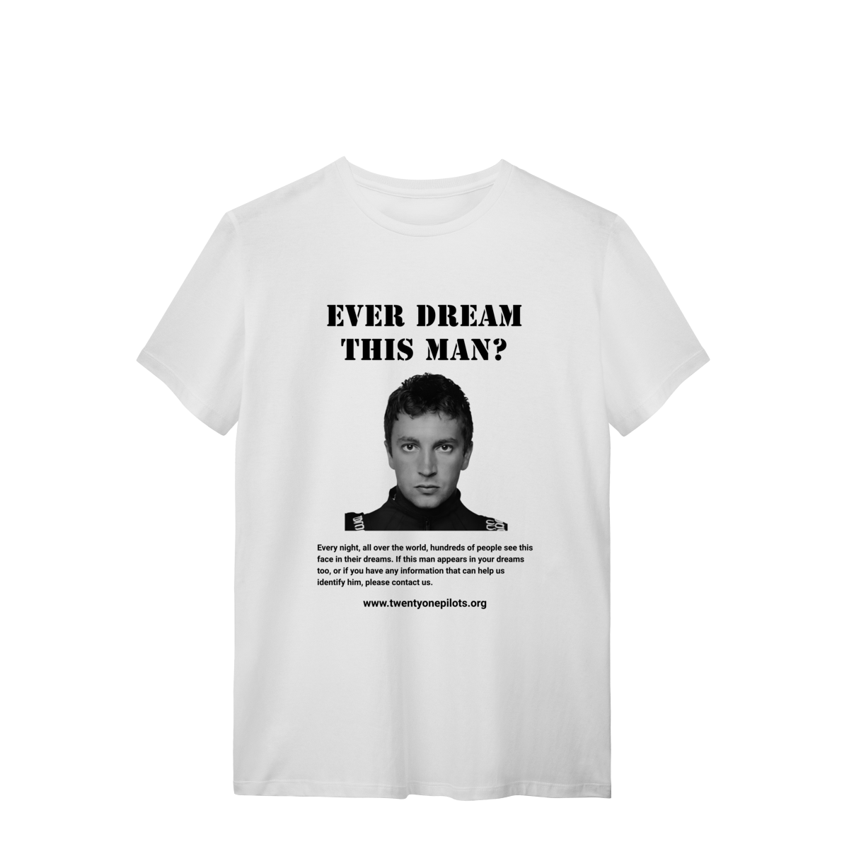 Camisa | Ever Dream This Man Tyler Joseph p&b - Twenty One Pilots