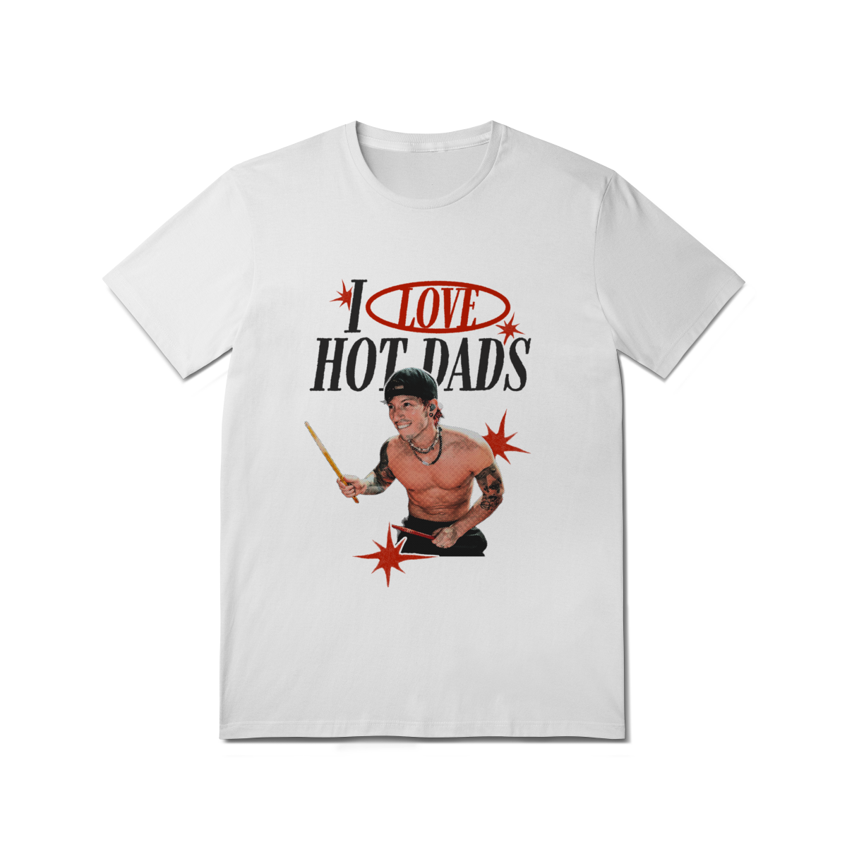 Camisa | I Love Hot Dads Josh Dun - Twenty One Pilots