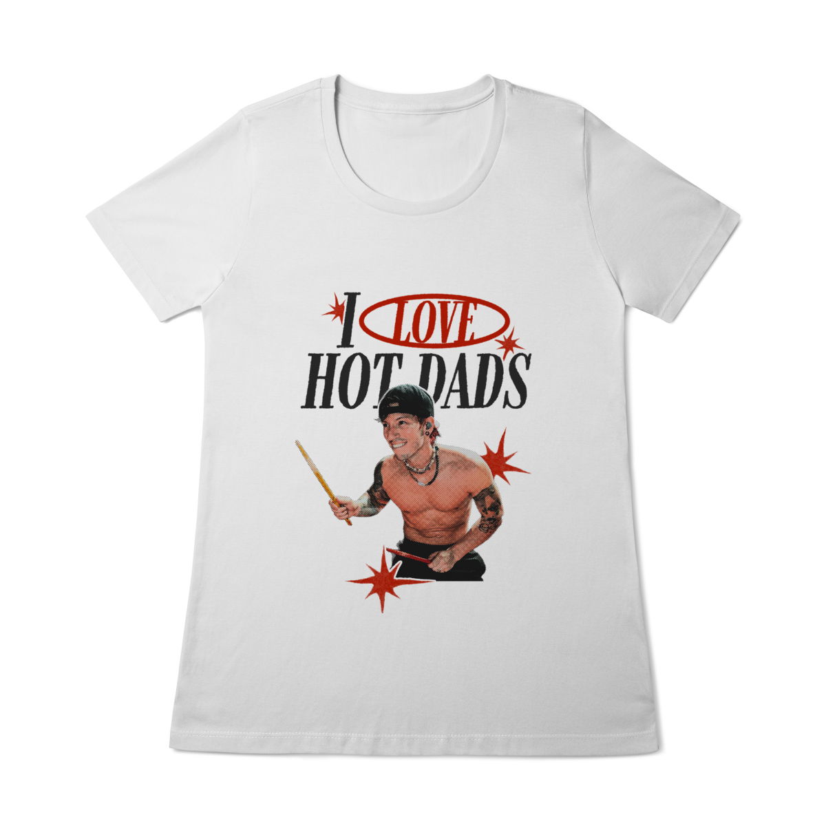 Camisa BabyLook | I Love Hot Dads Josh Dun - Twenty One Pilots