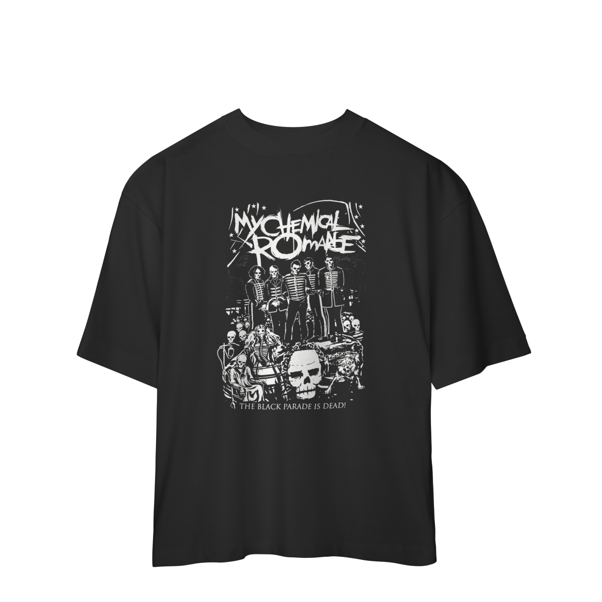 CAMISA OVERSIZED - TBP IS DEAD | MY CHEMICAL ROMANCE