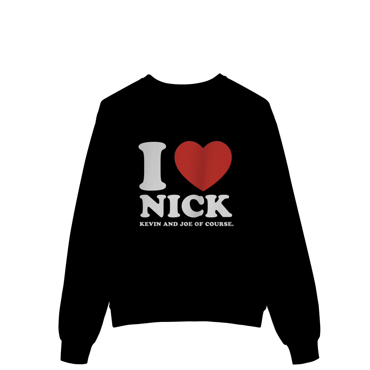 MOLETOM - I LOVE NICK | JONAS BROTHERS