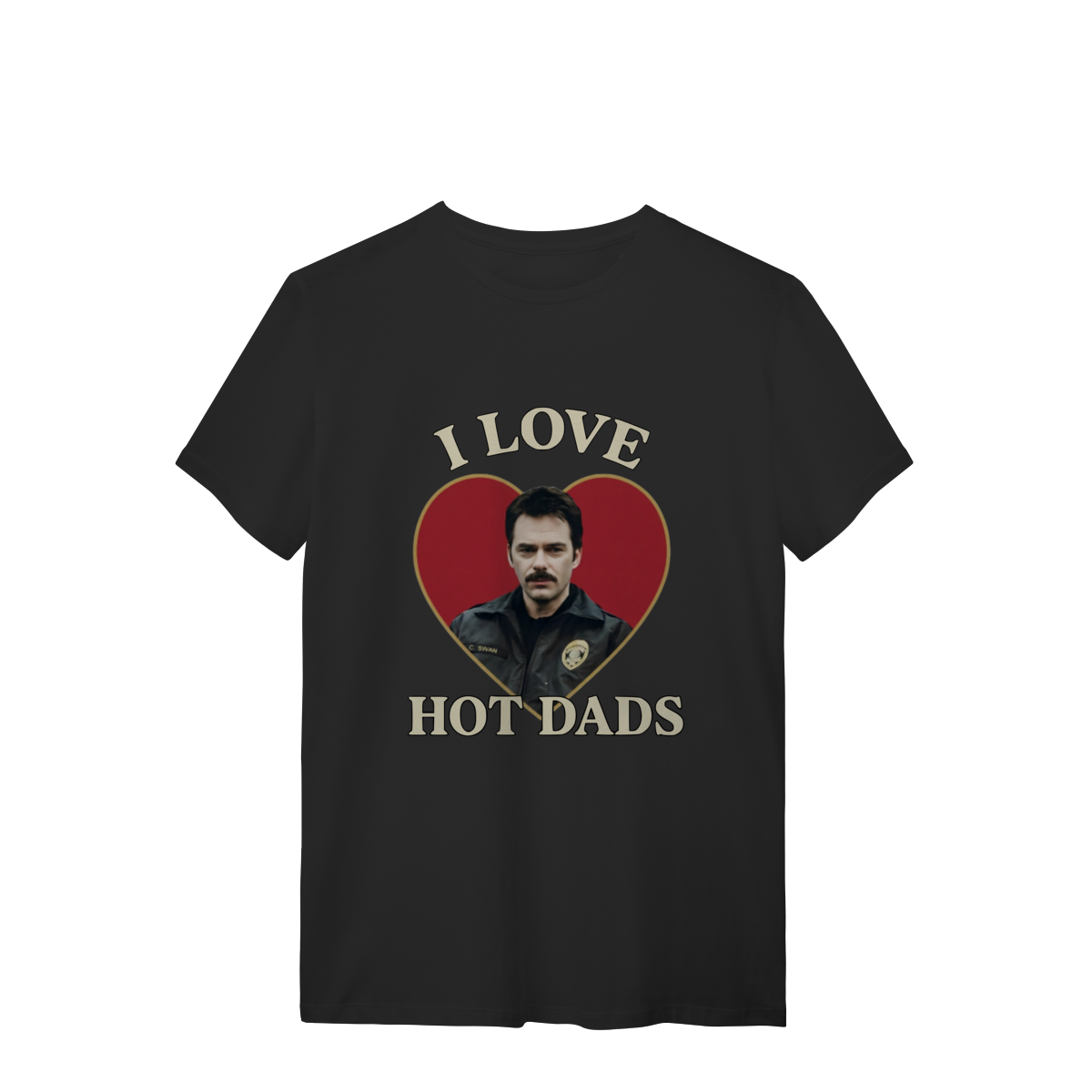 Camisa | I love hot dads Charlie Swan - Crepúsculo