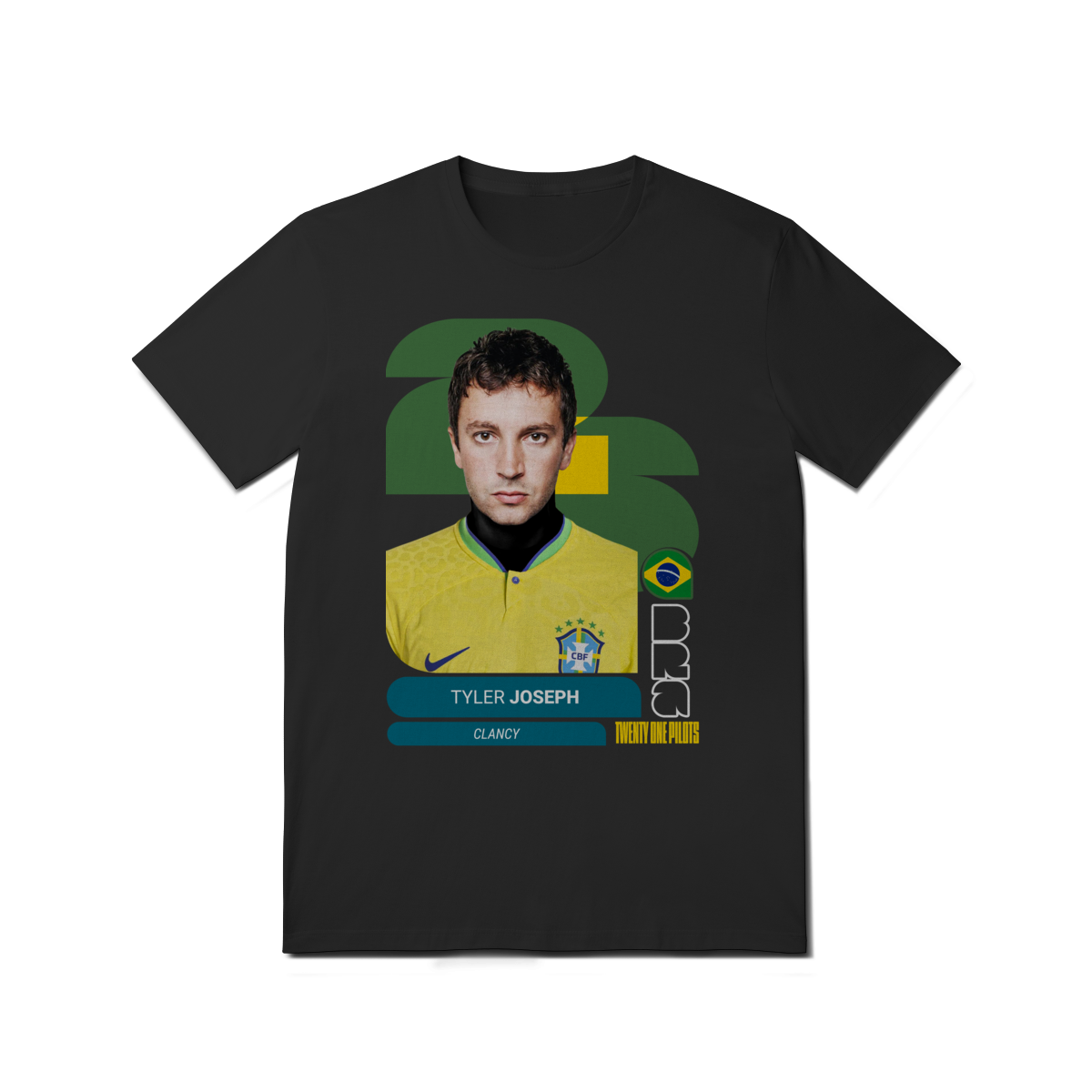 Camisa - Copa do Mundo Tyler Joseph | Twenty One Pilots