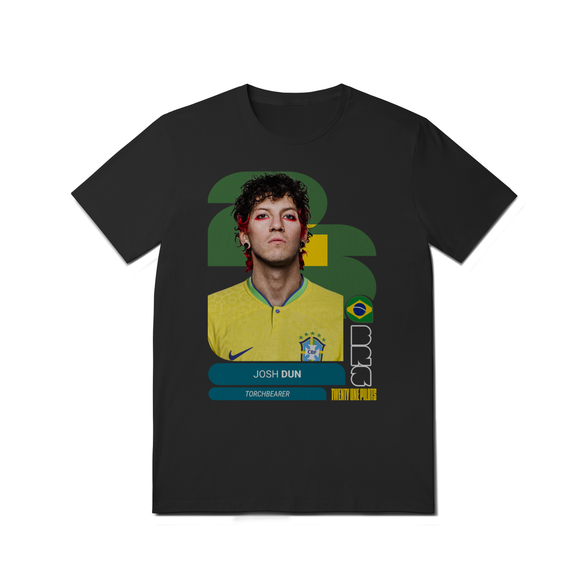 Camisa - Copa do Mundo Josh Dun | Twenty One Pilots