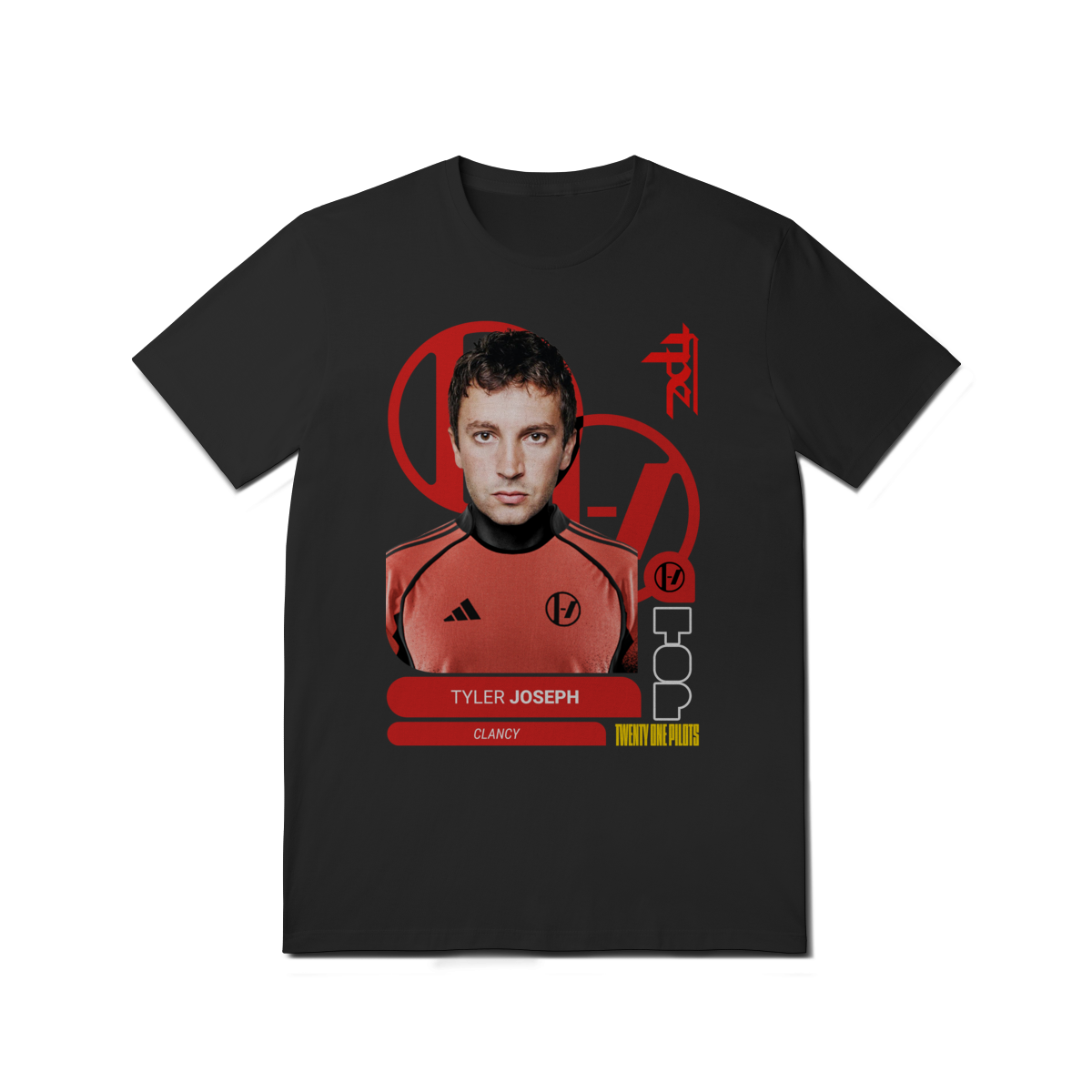 Camisa - Copa Breach Tyler Joseph | Twenty One Pilots