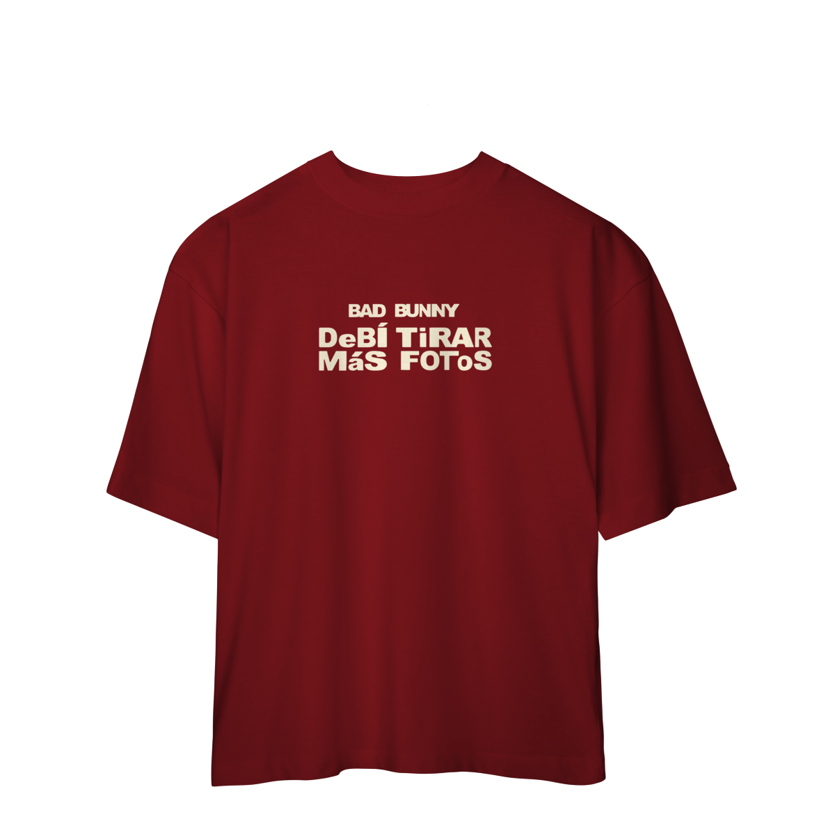 CAMISA OVERSIZED - DEBÍ TIRAR MÁS FOTOS | BAD BUNNY