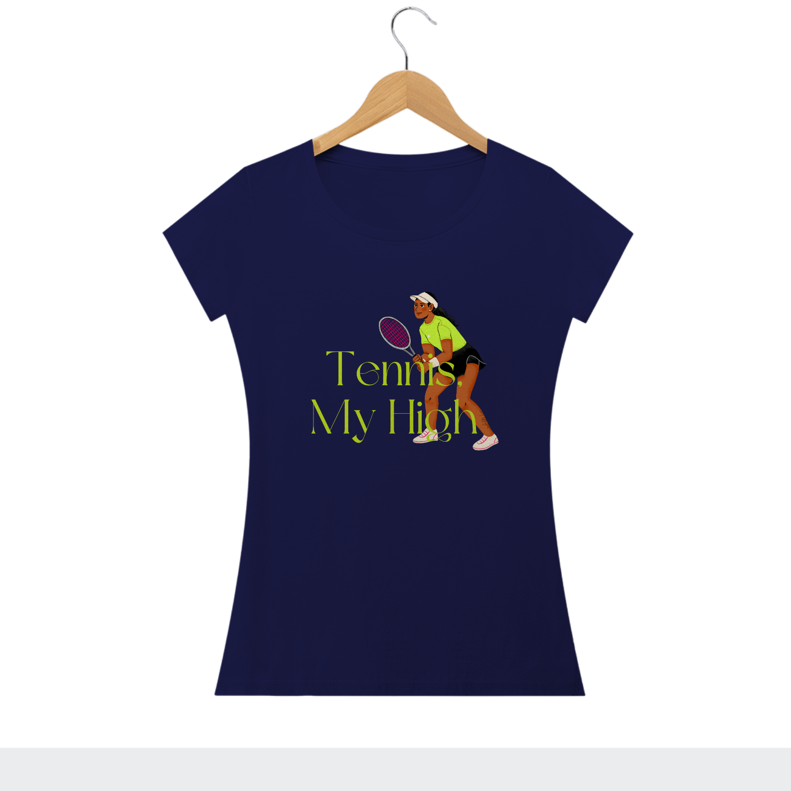 CAMISETA BABY LONG 'TENNIS MY HIGH'