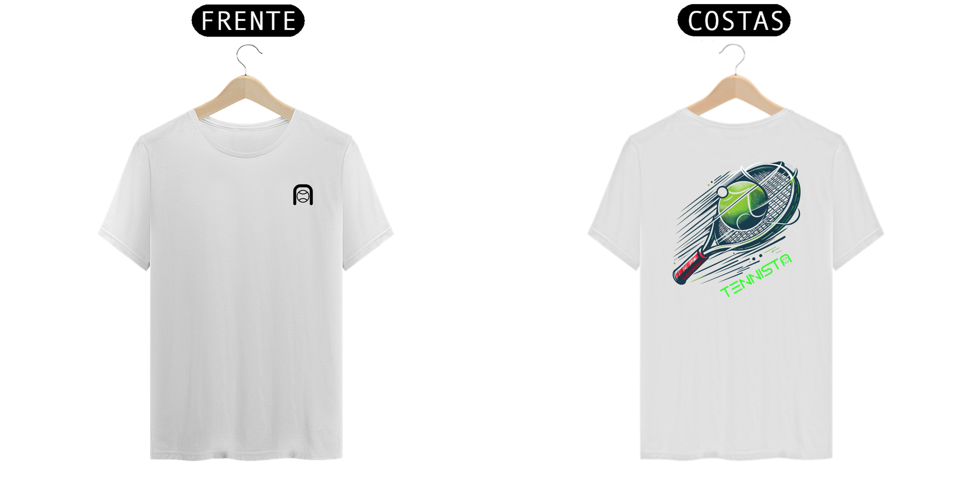 CAMISETA TENNISTA RAQUETE V2