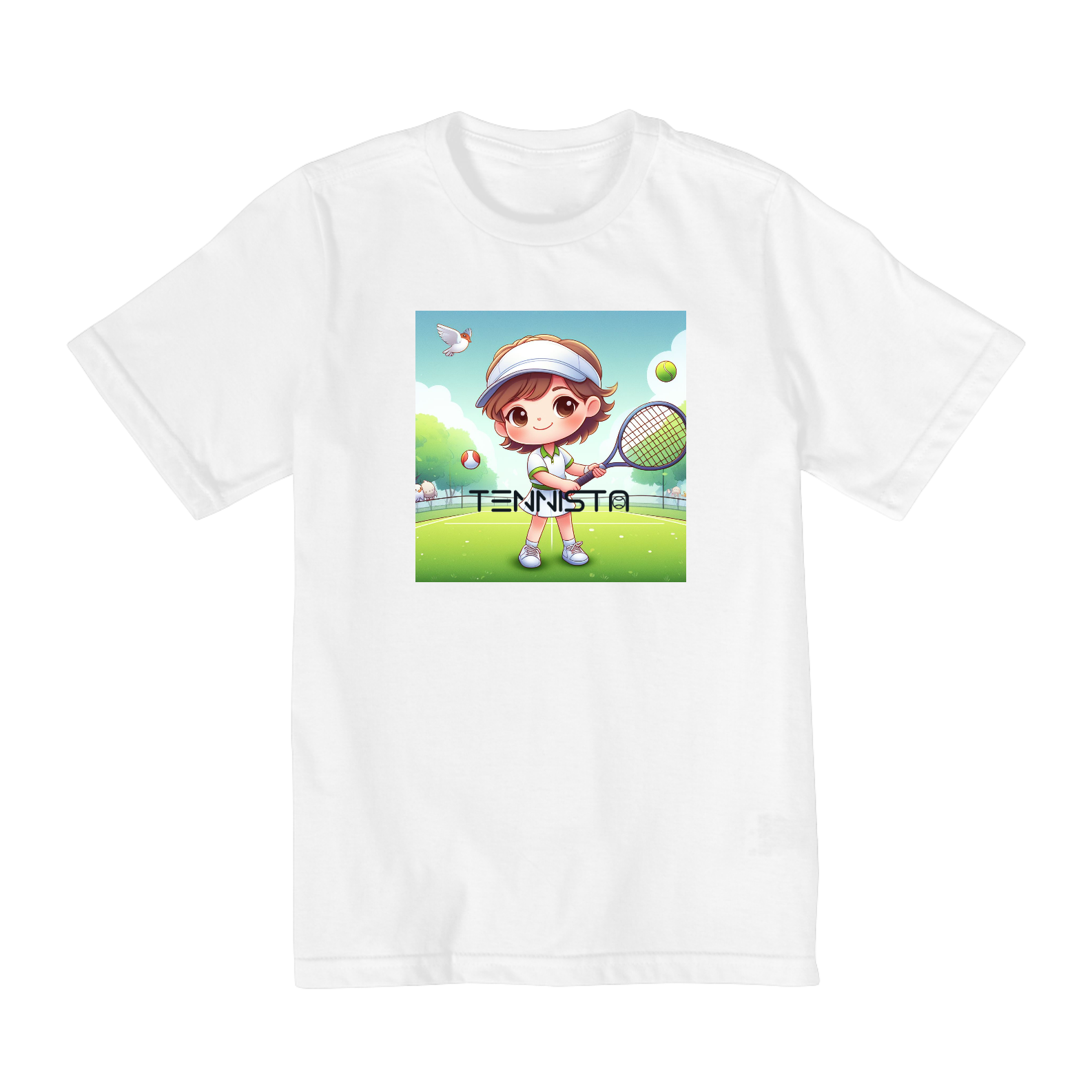 CAMISETA TENNISTA MOMOCA KIDS 2/8 anos