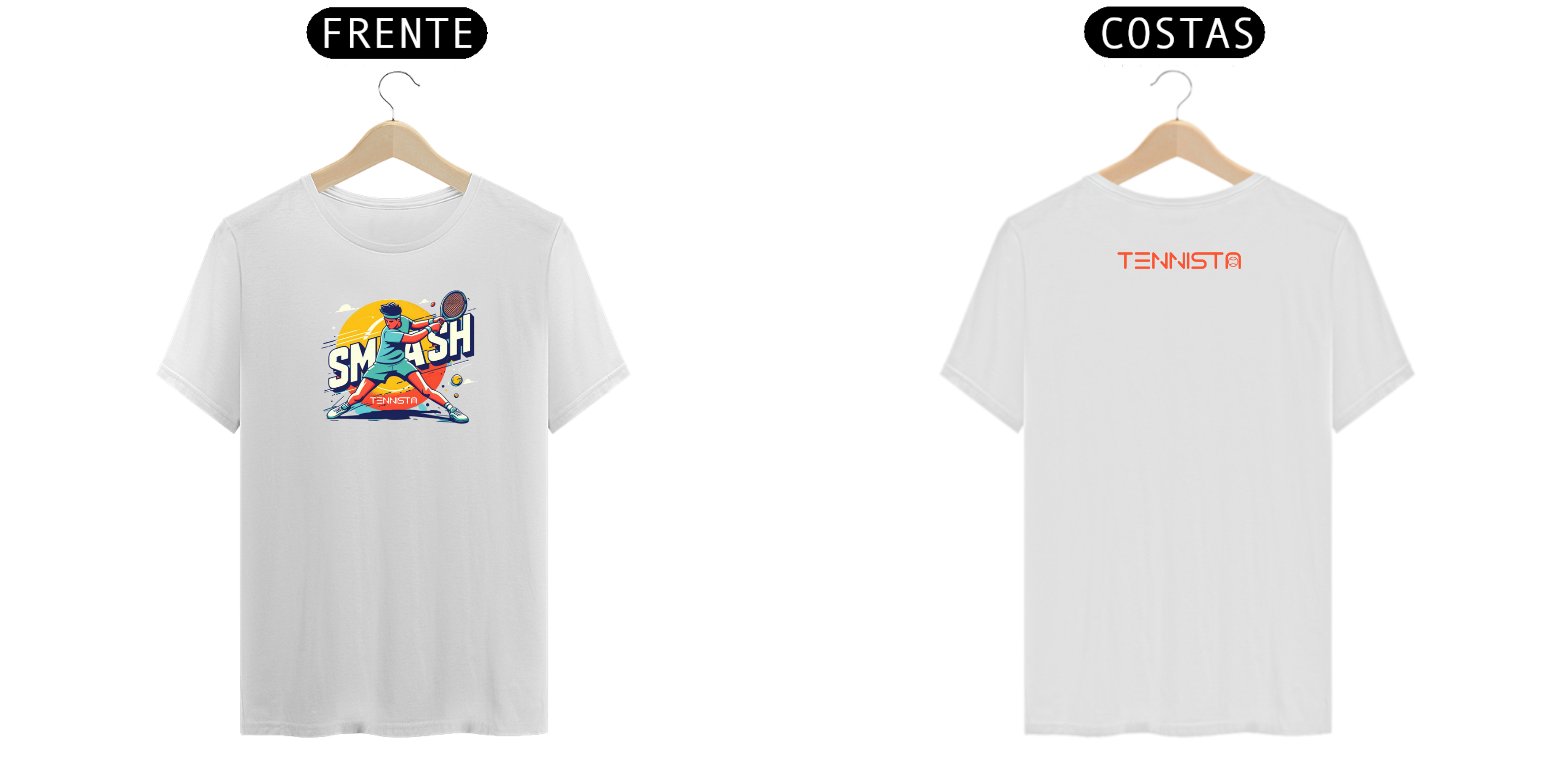CAMISETA TENNISTA 'S.M.A.S.H'