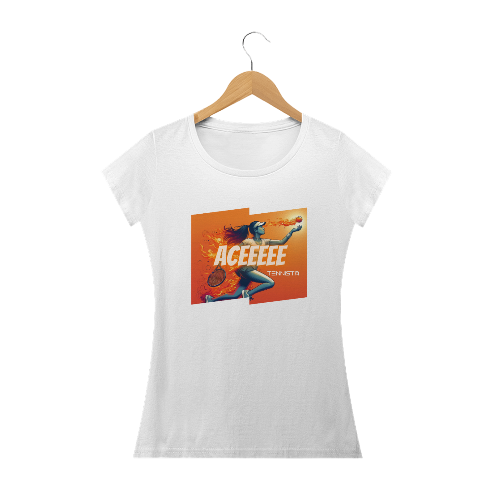 CAMISETA BABY LONG 'ACEEEEE' TENNISTA