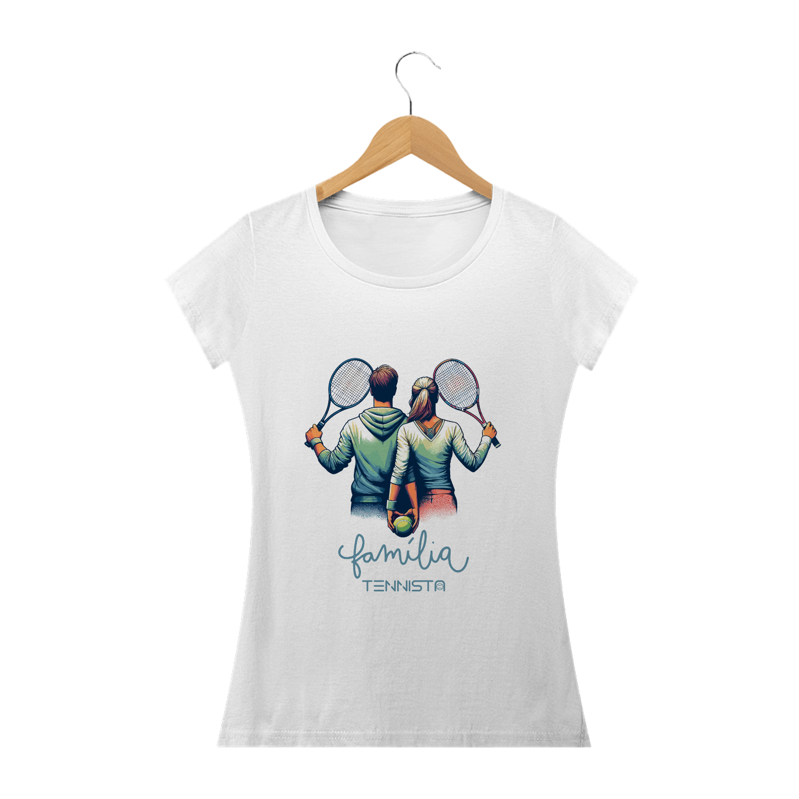 CAMISETA BABY LONG TENNISTA 'FAMILY'