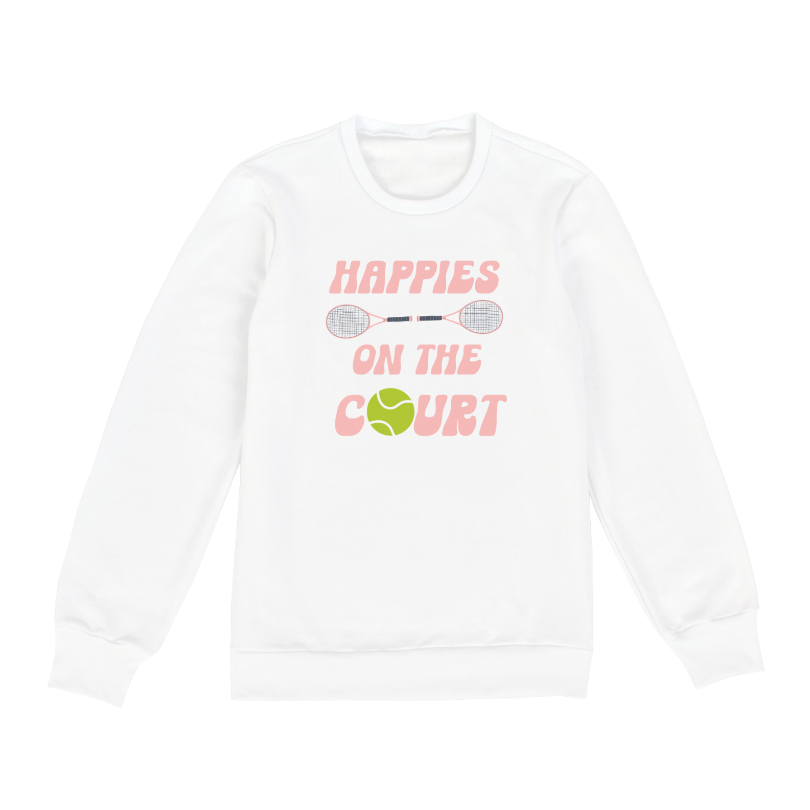 MOLETOM TENNISTA 'HAPPIES ON THE COURT'