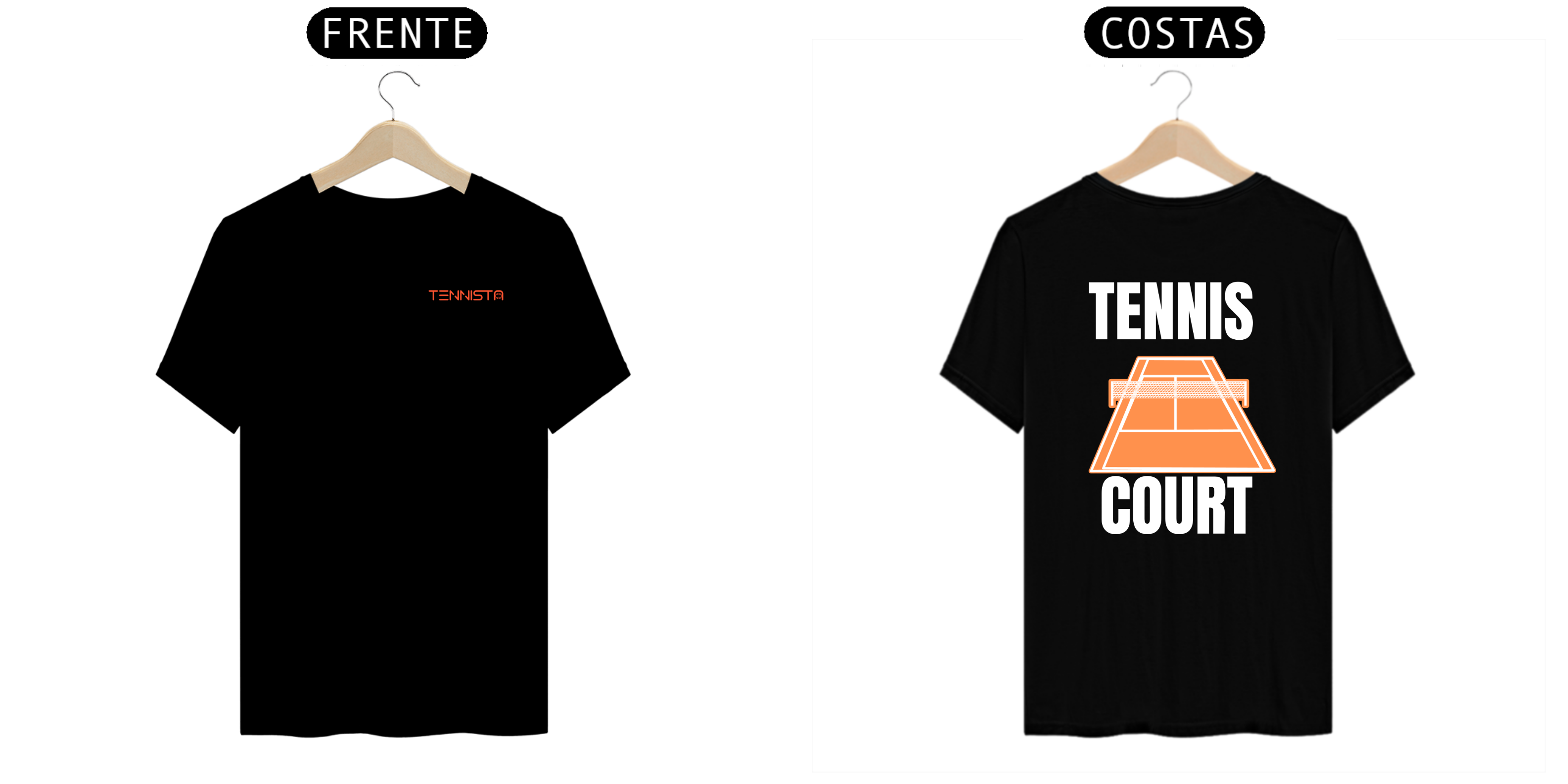CAMISETA 'TENNIS COURT'