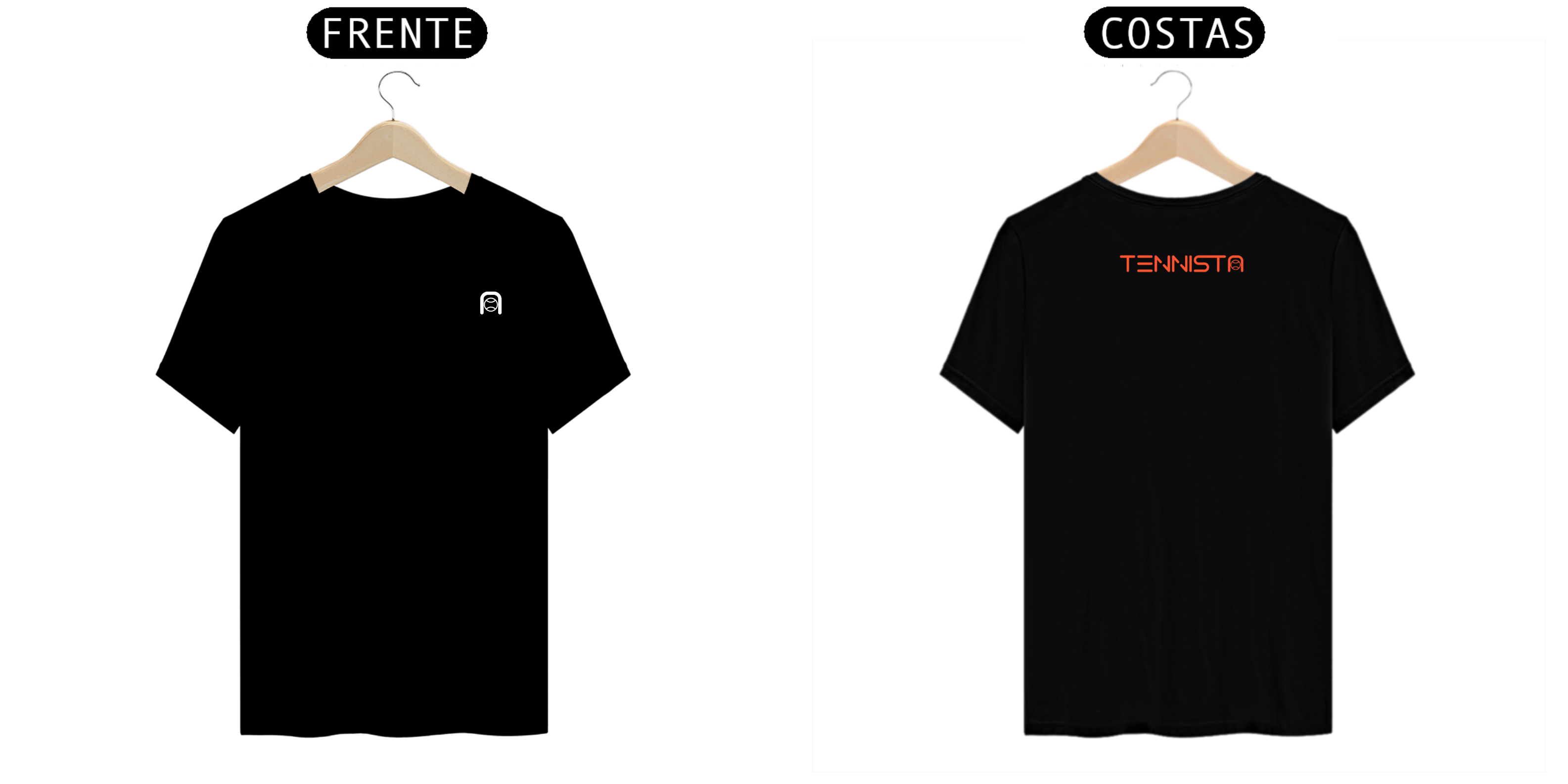 CAMISETA TENNISTA 'A' LOGO TYPE