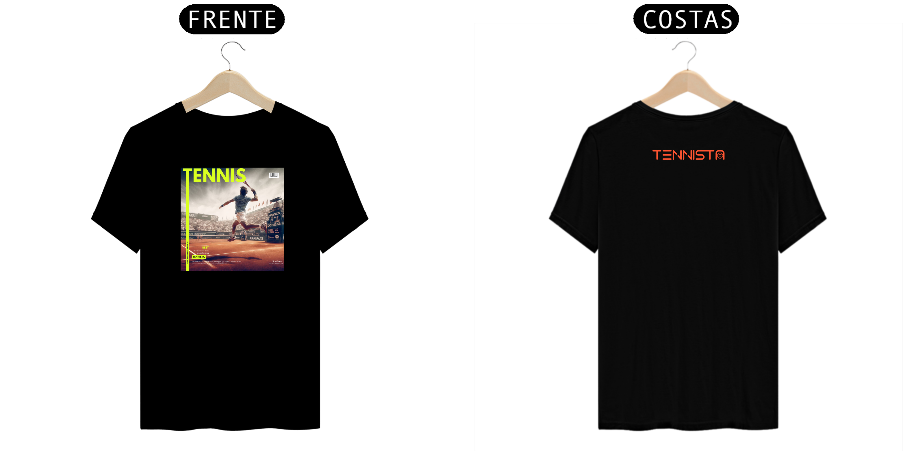 CAMISETA MAGAZINE 'TENNISTA' MAN FLYING