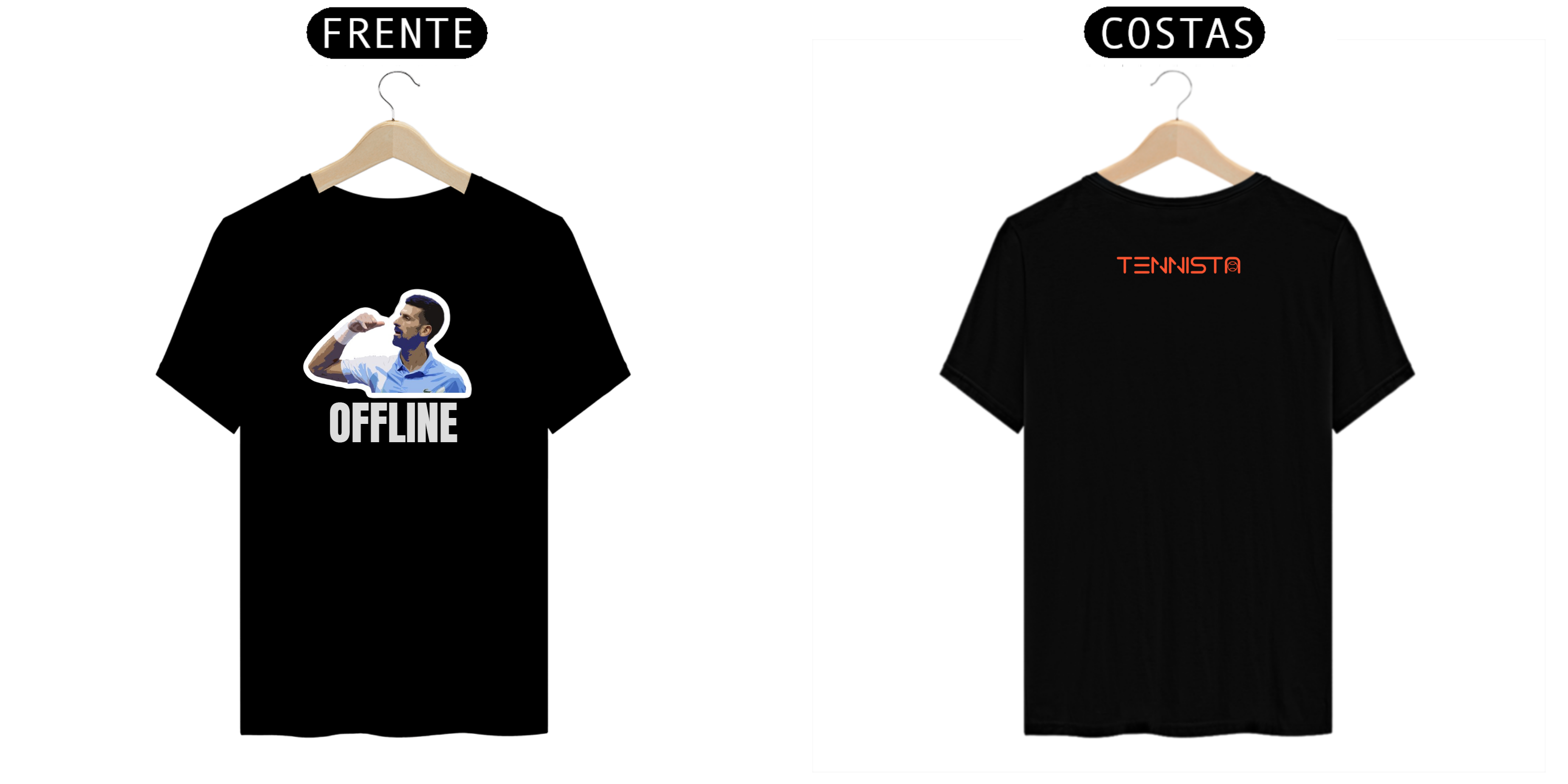 CAMISETA 'OFFLINE' NOVAK