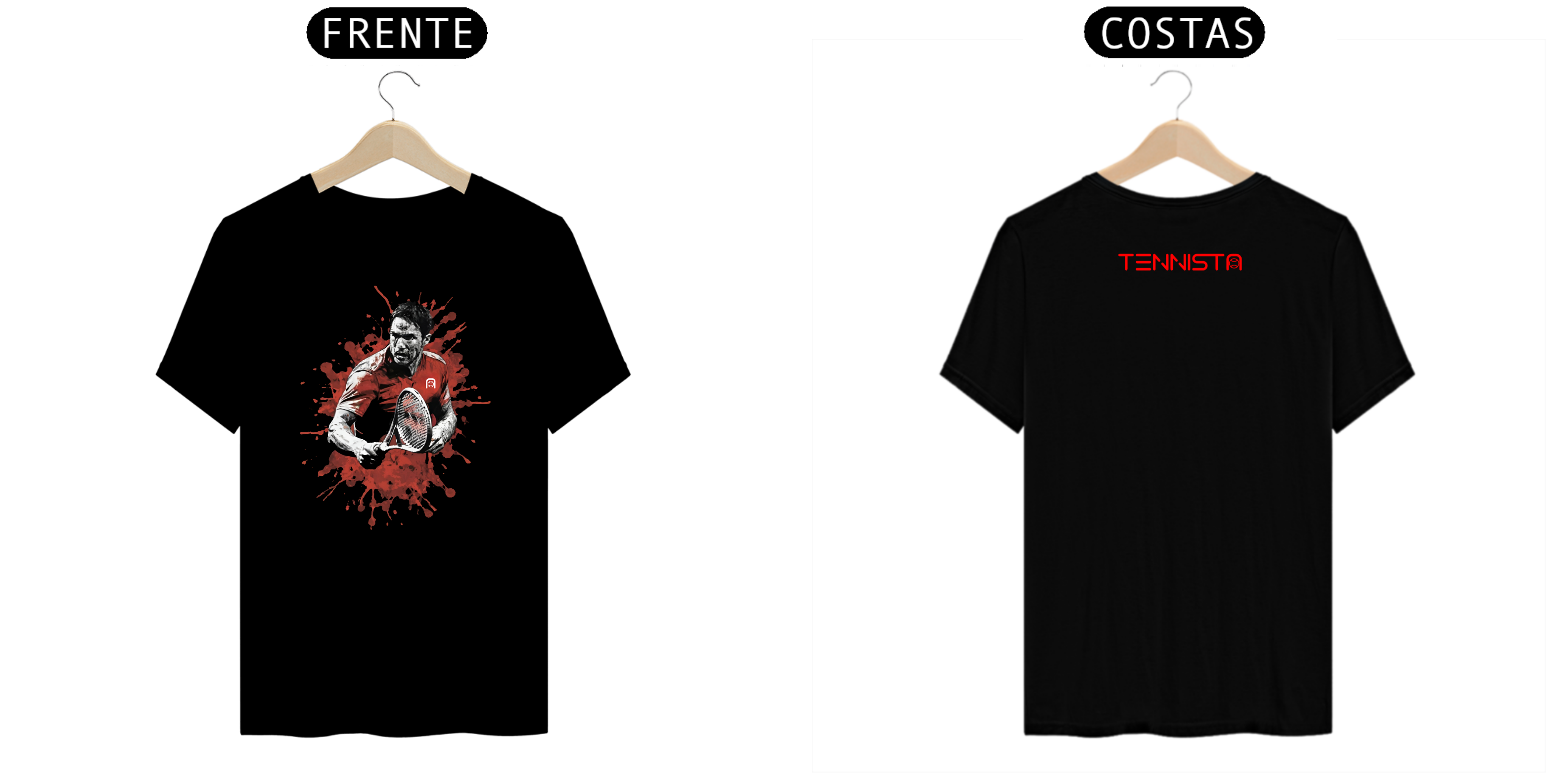 CAMISETA TENNISTA 'SPLASH'