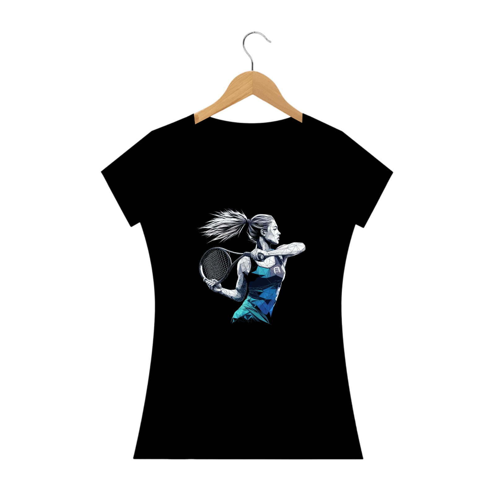 CAMISETA BABY LOOK 'LINE GEO '
