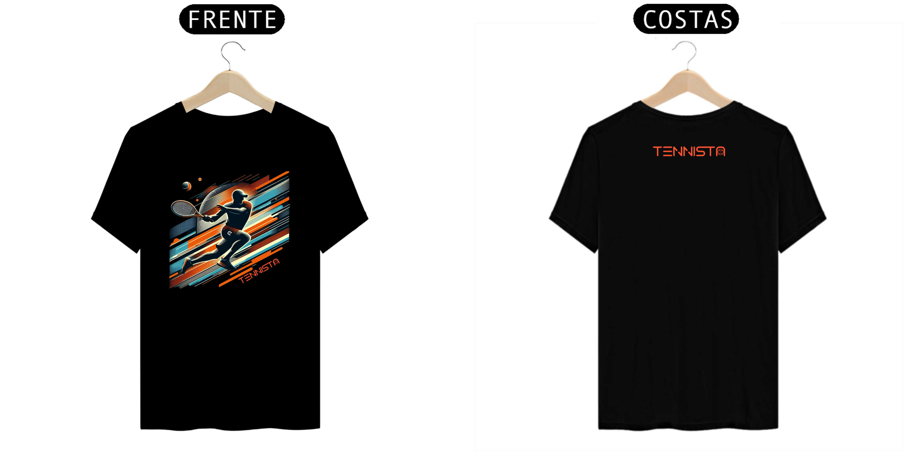 CAMISETA TENNISTA 'FOREHAND'