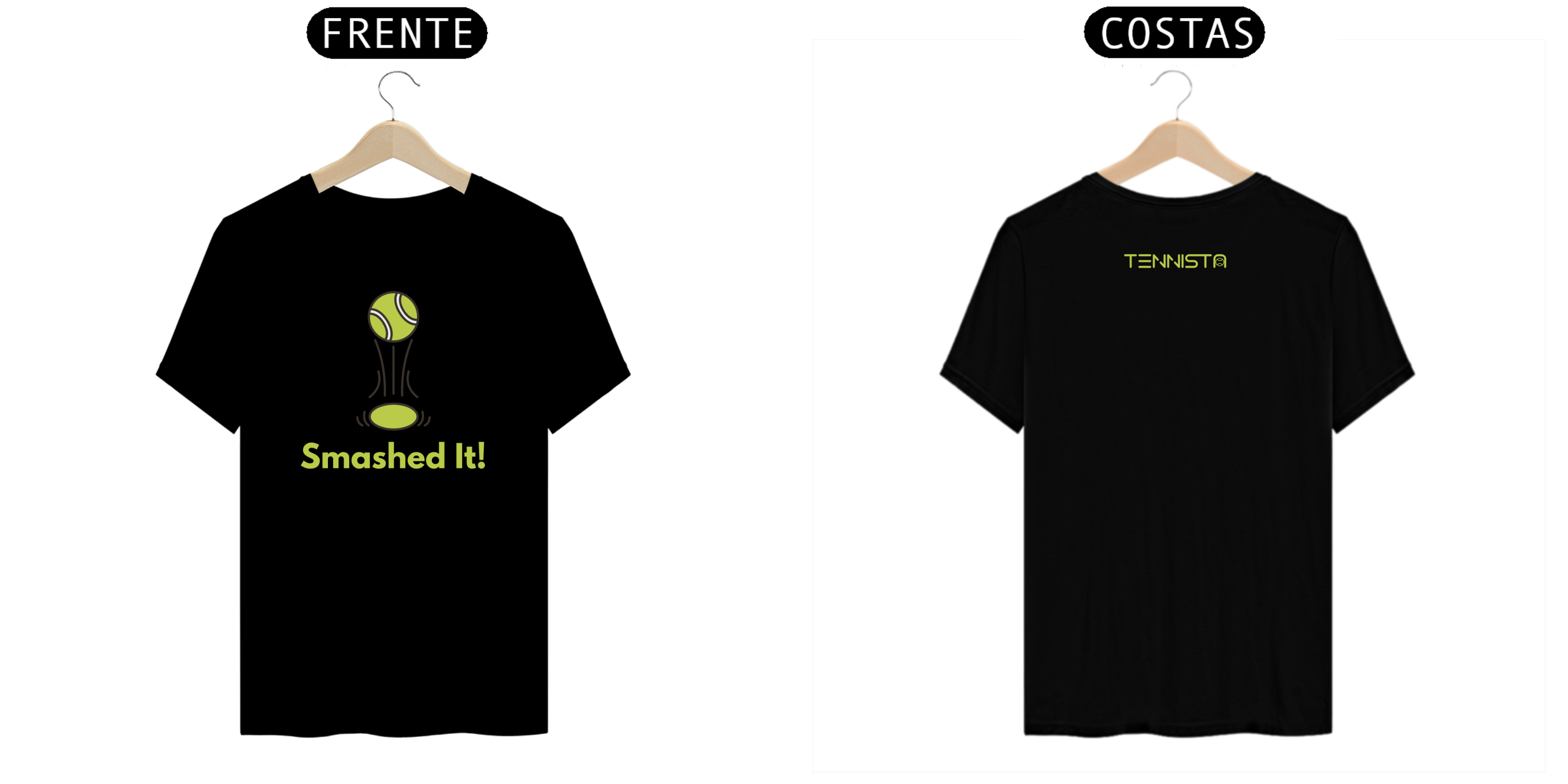 CAMISETA TENNISTA 'SMASHED IT'