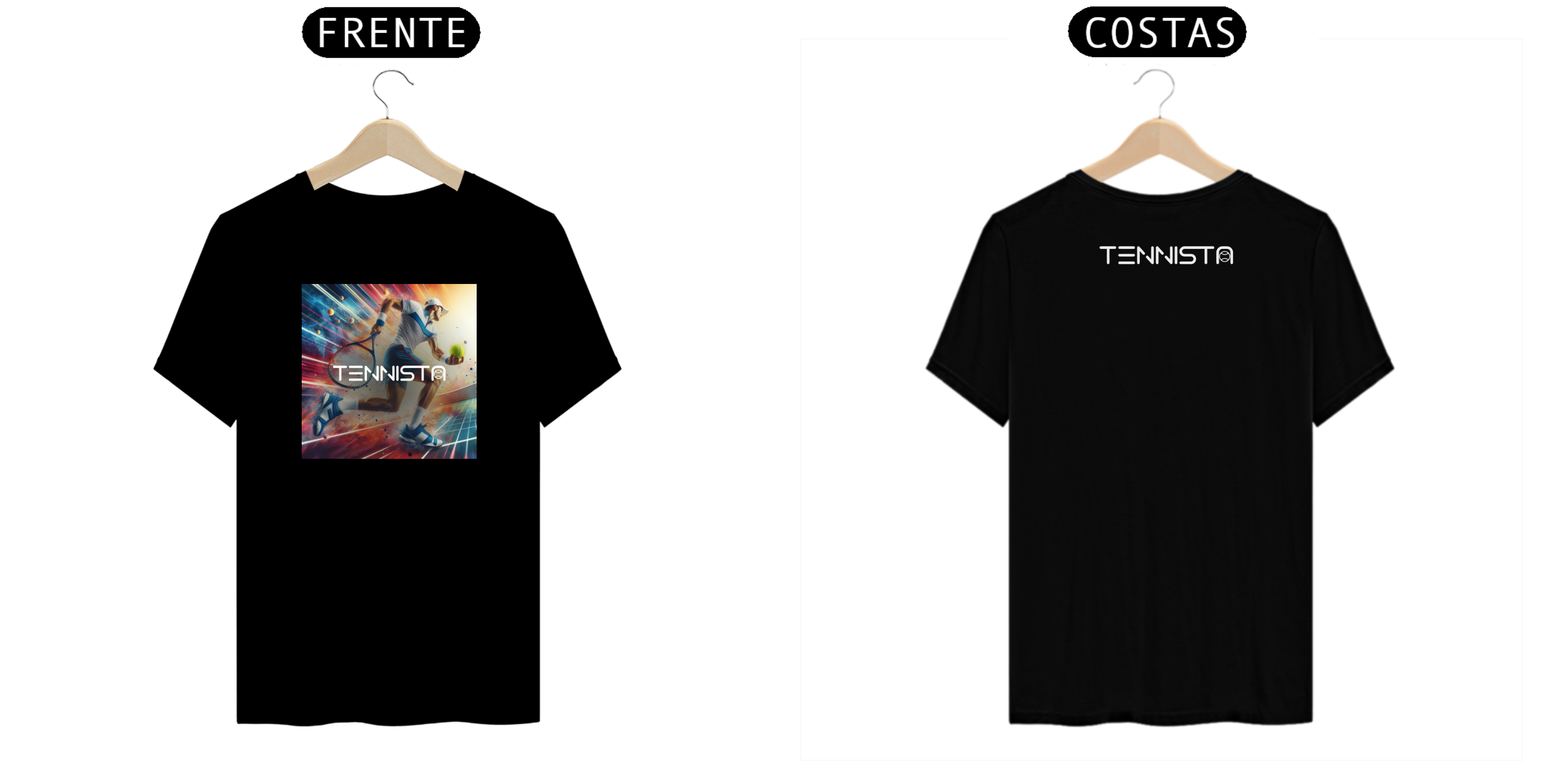 CAMISETA TENNISTA 'A.C.T.I.O.N'