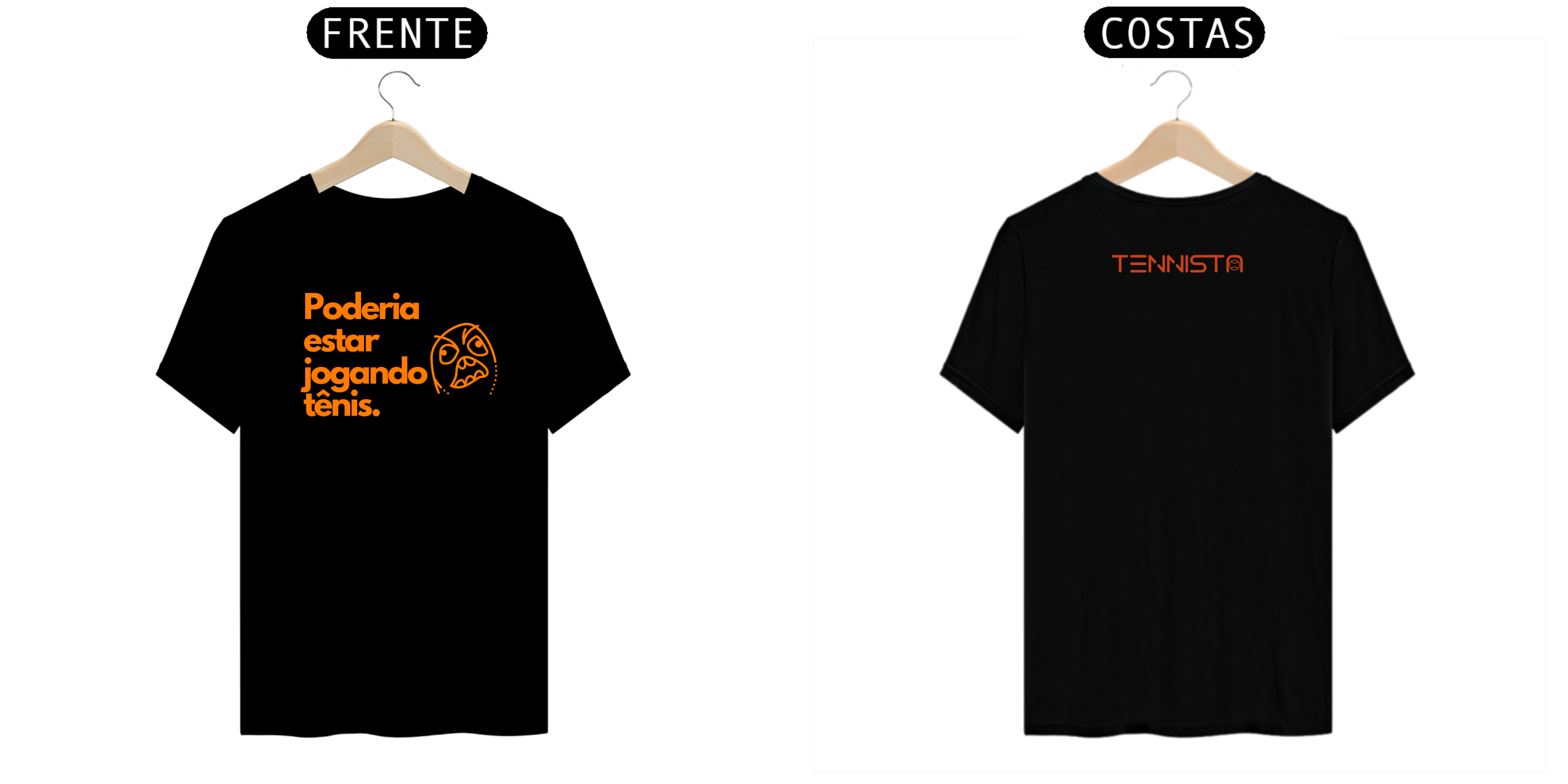 CAMISETA 'PODERIA ESTAR JOGANDO TÊNIS' MEME V1