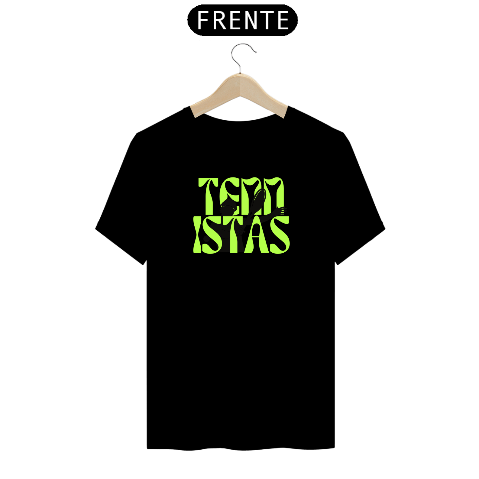 CAMISETA TENNISTA 'LETTERING GLOW'