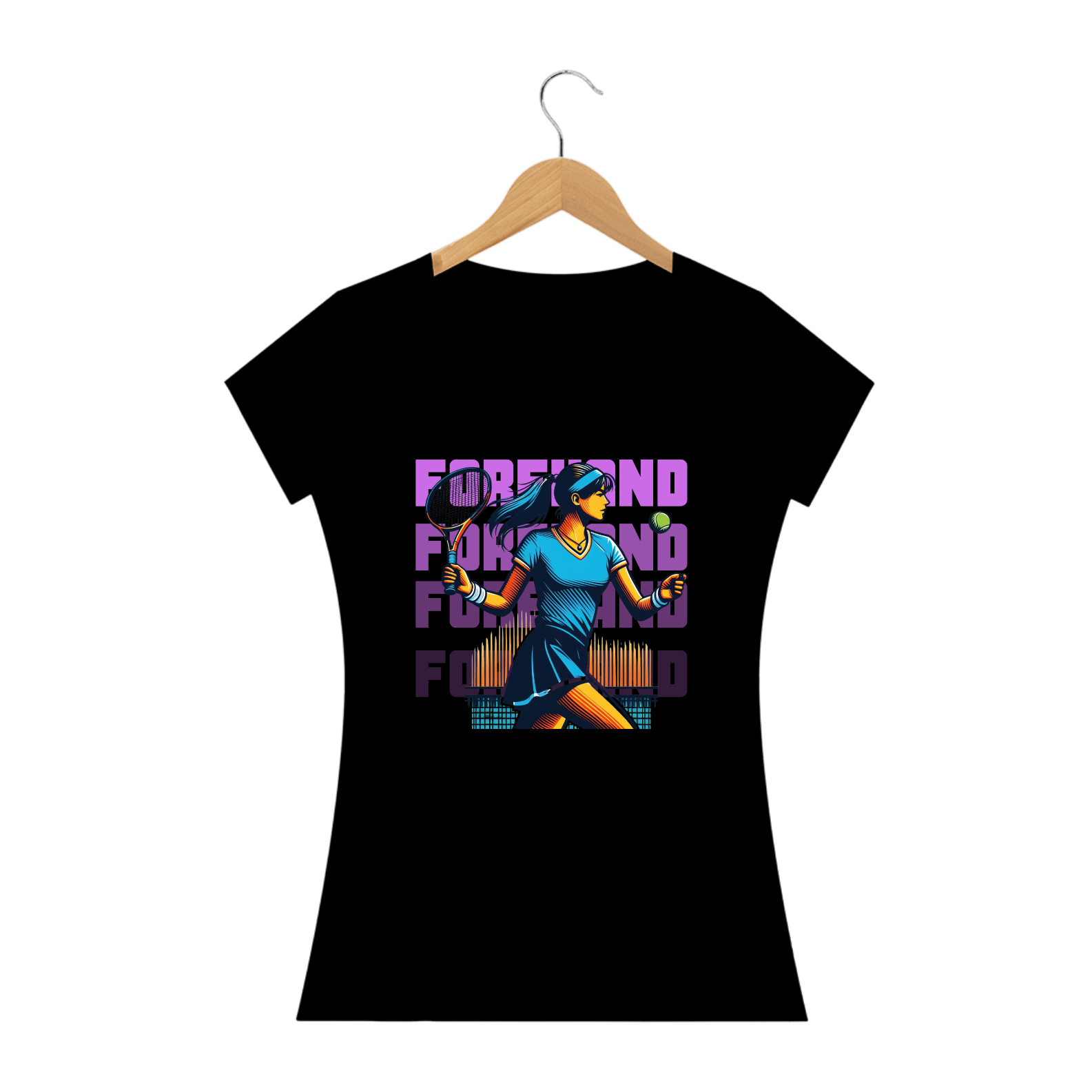 CAMISETA BABY LONG TENNISTA 'FOREHAND'