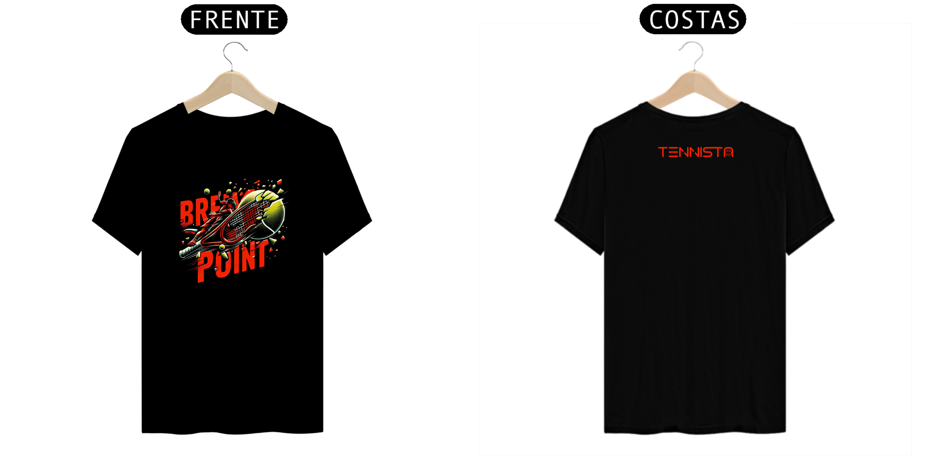 CAMISETA TENNISTA 'BREAK POINT'