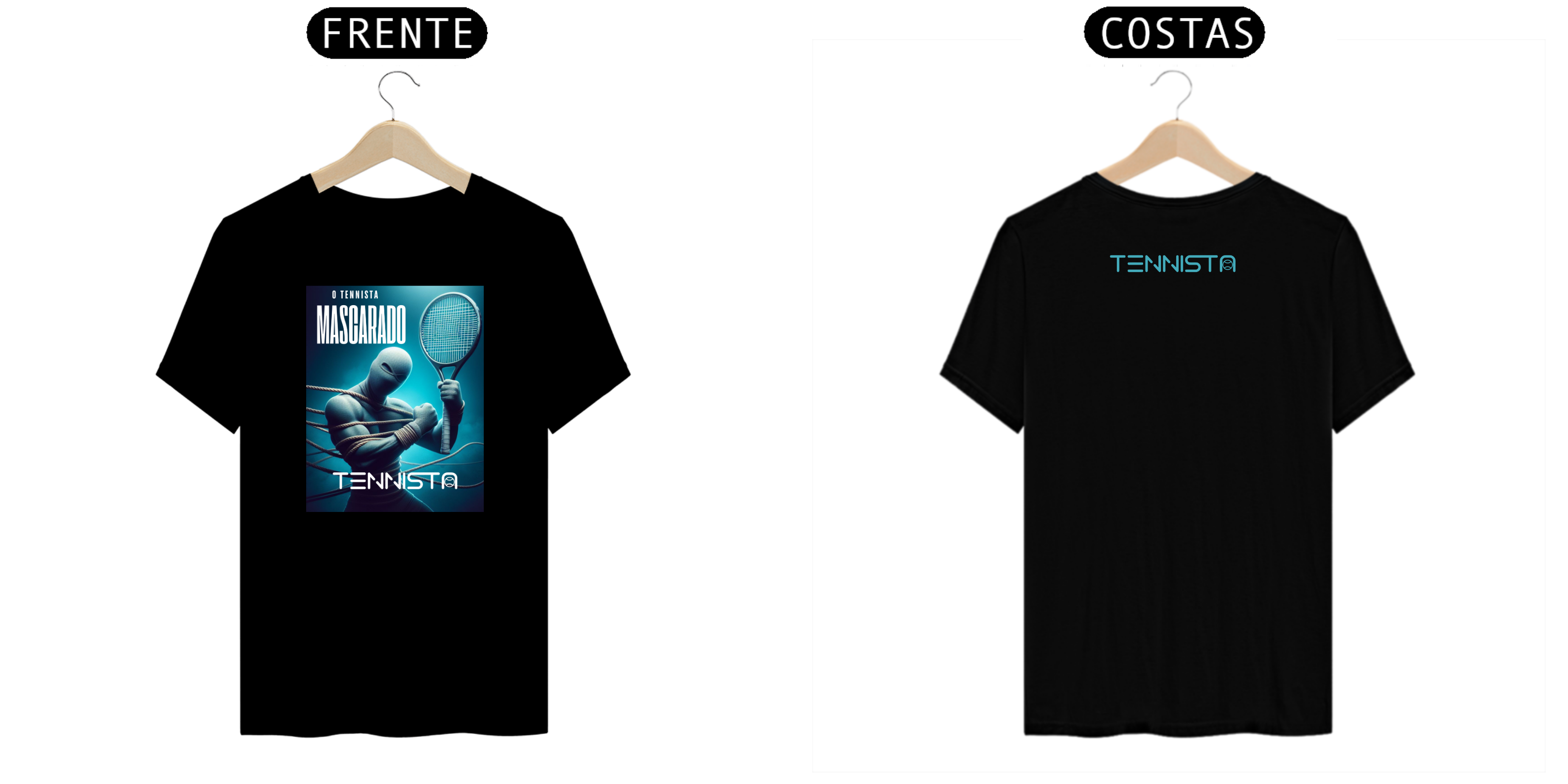 CAMISETA O TENNISTA 'MASCARADO'