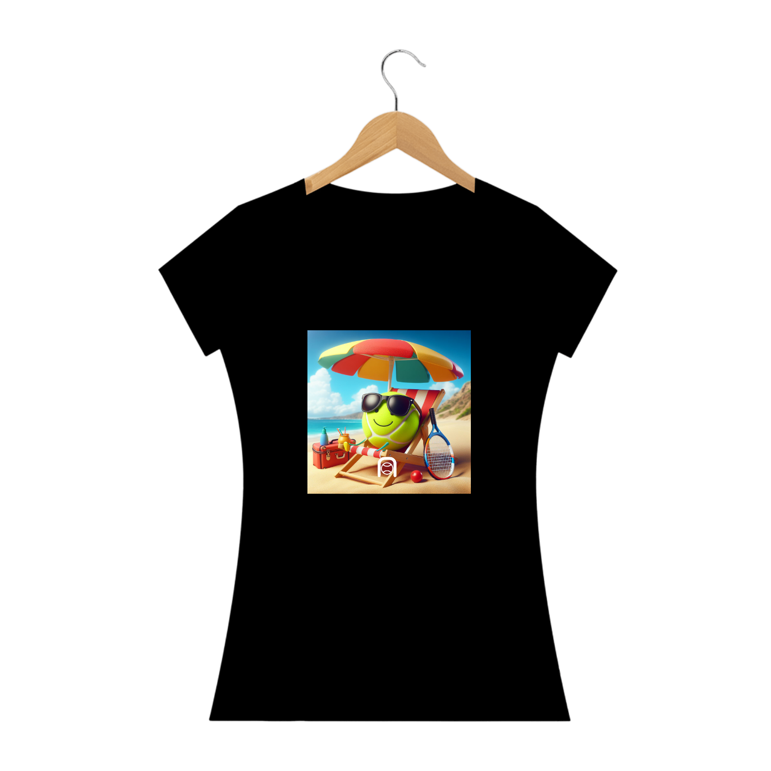 CAMISETA BABY LONG TENNISTA SUMMER VACATION