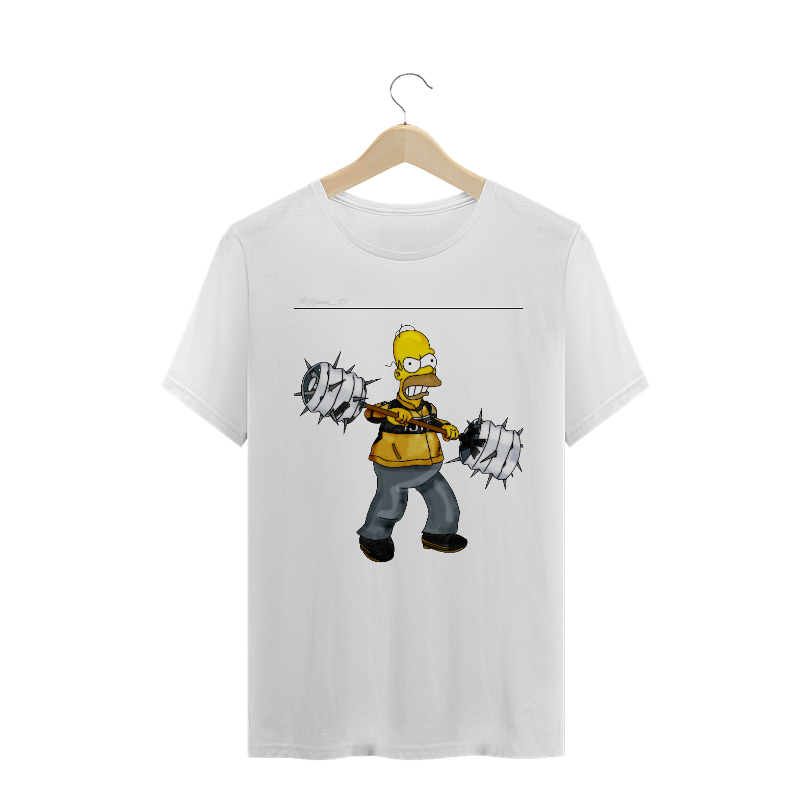 Nome do produto  Camisa Homer Nervoso