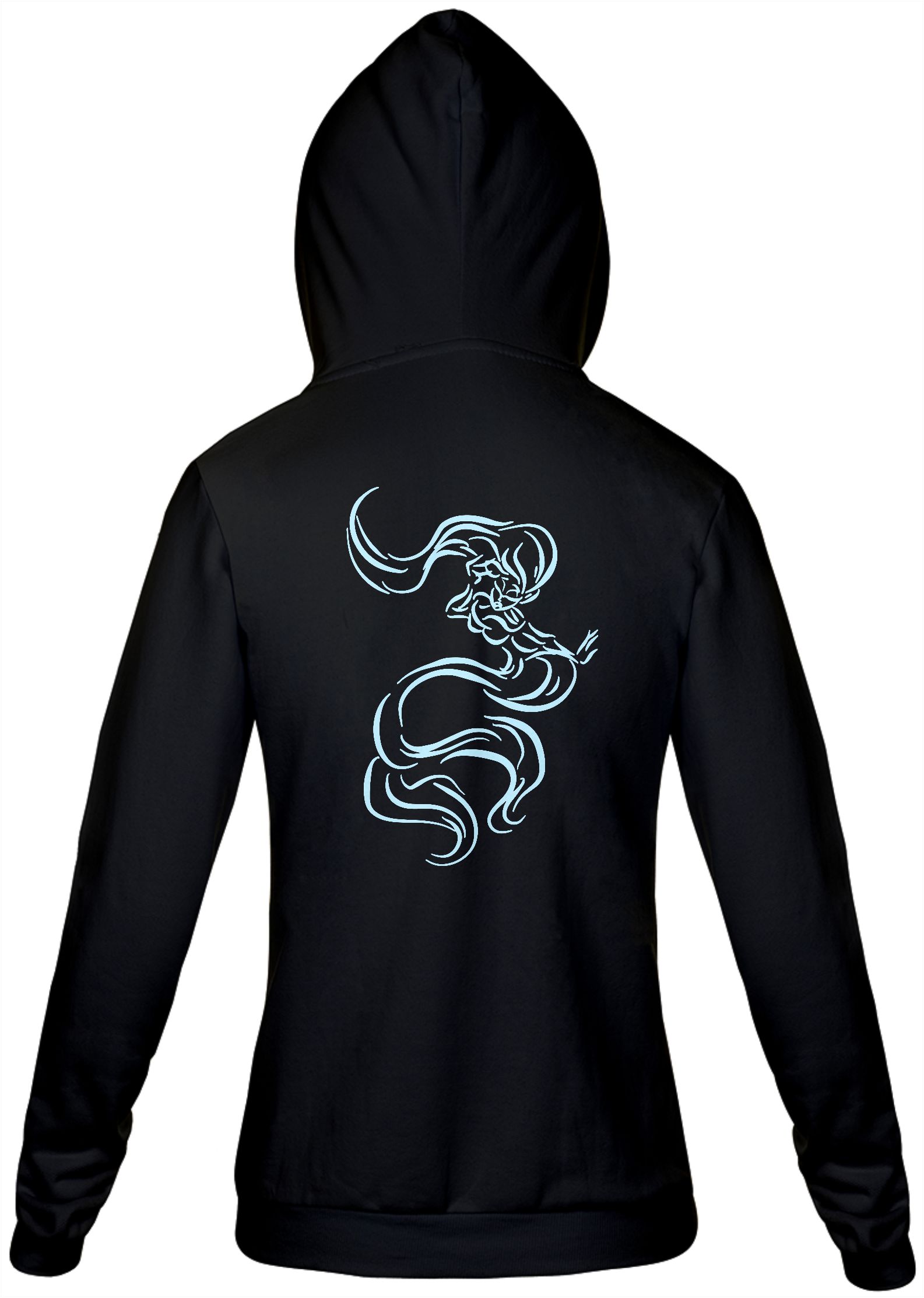 sereia traços (moletom)