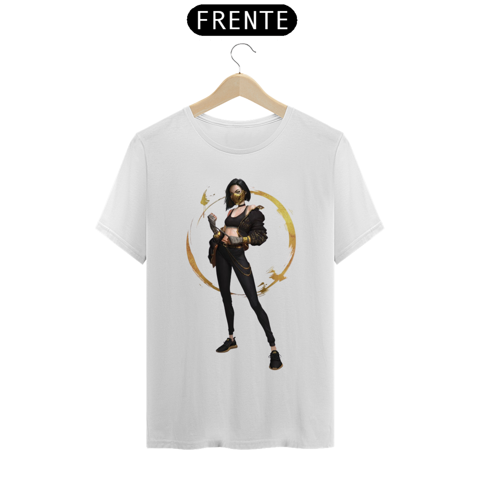 Nome do produto  Camisa Ninja woman