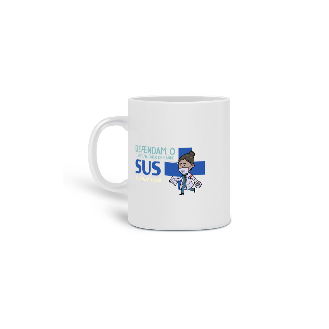 Salvem o SUS!  Caneca