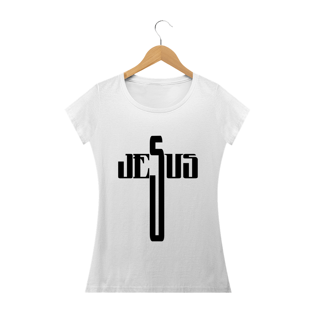 Nome do produto  Camiseta Jesus Feminina