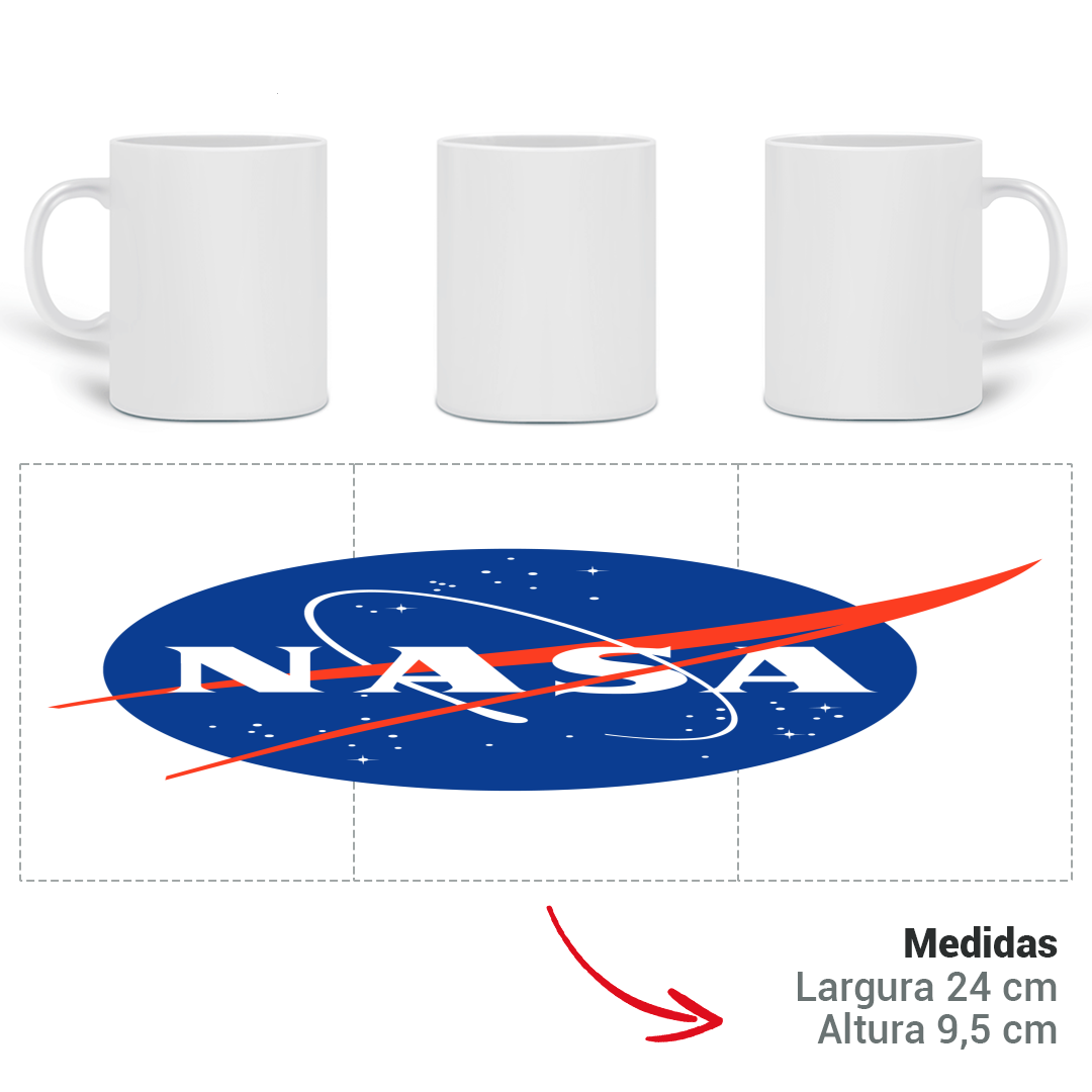 Nome do produto  Caneca Nasa