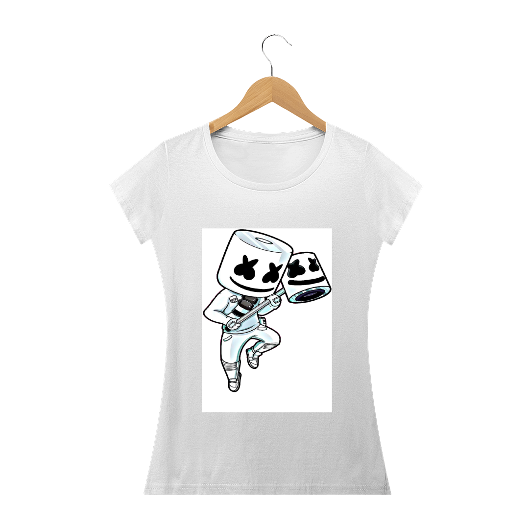 CAMISETA FEMININA BABY LONG MUSIC