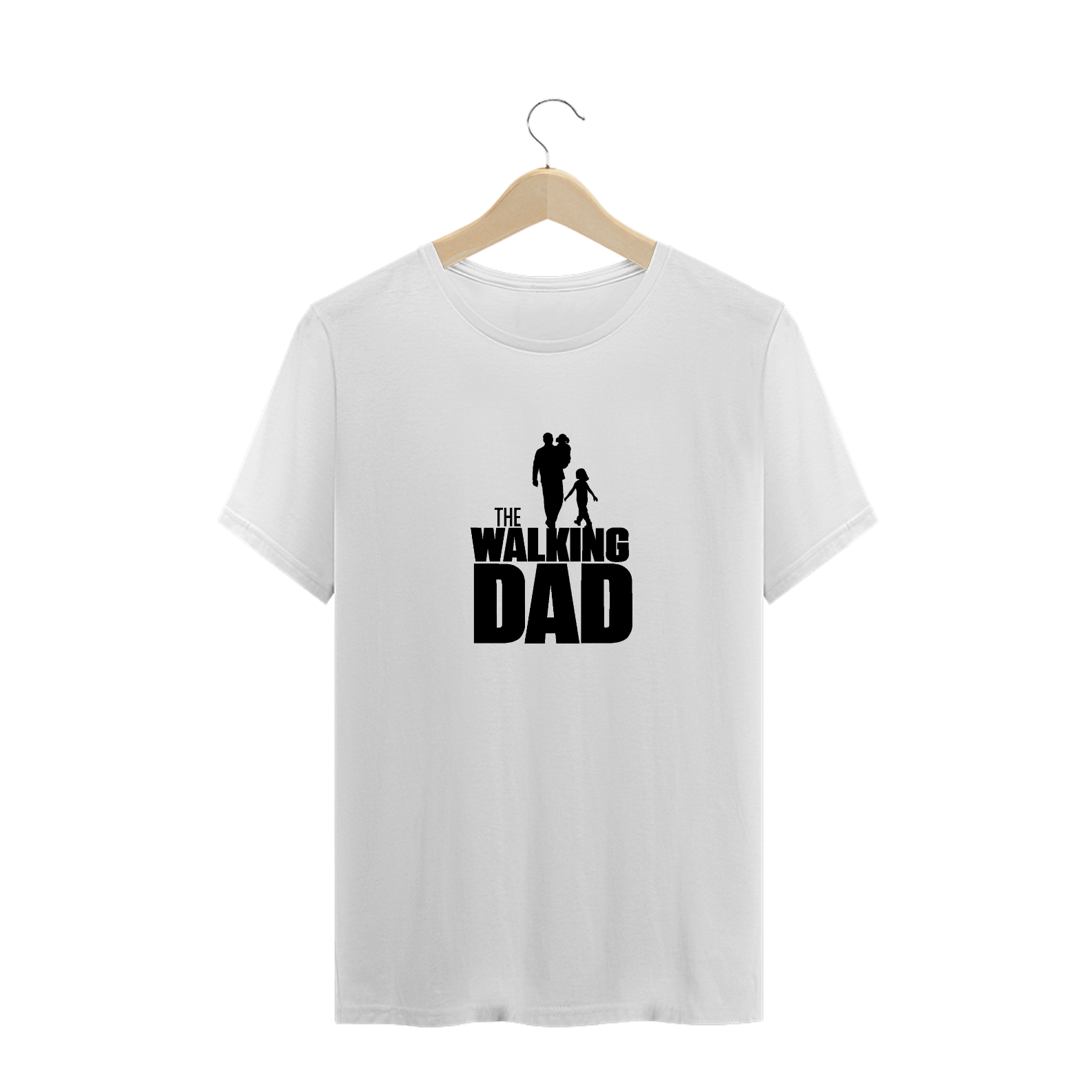 Nome do produto  The Walking Dad (Estampa Preta)