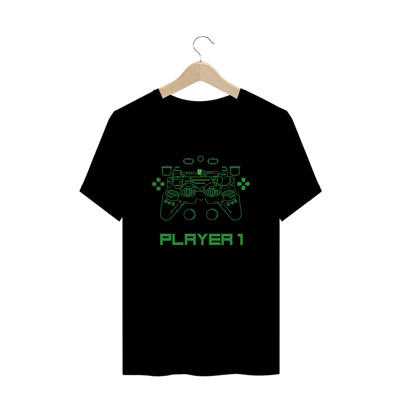 Nome do produto  Camiseta Player 1