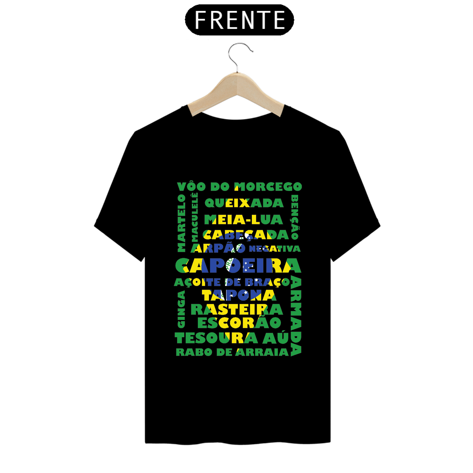 Nome do produto  Camiseta Capoeira