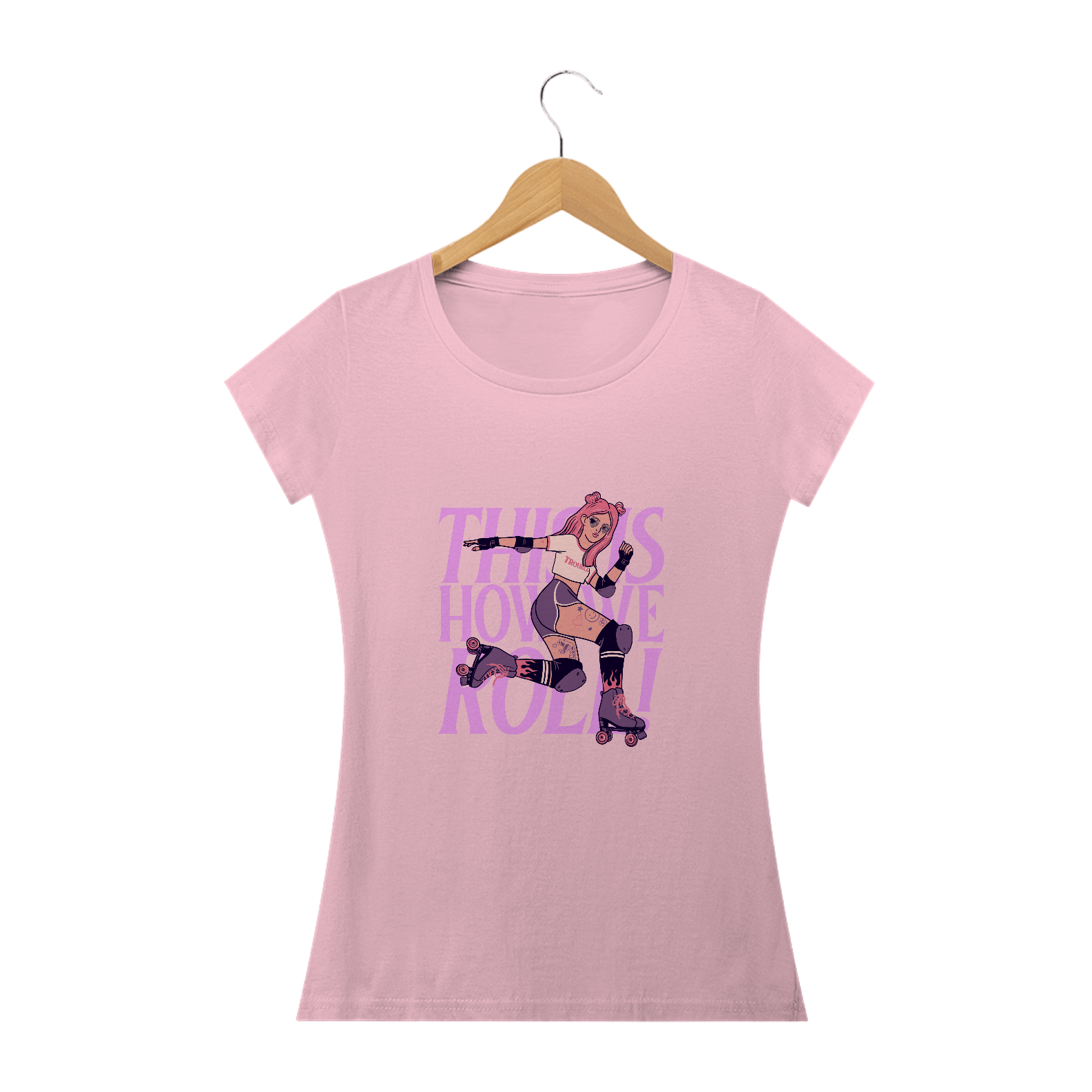 Nome do produto  Camisetas Girl Roller