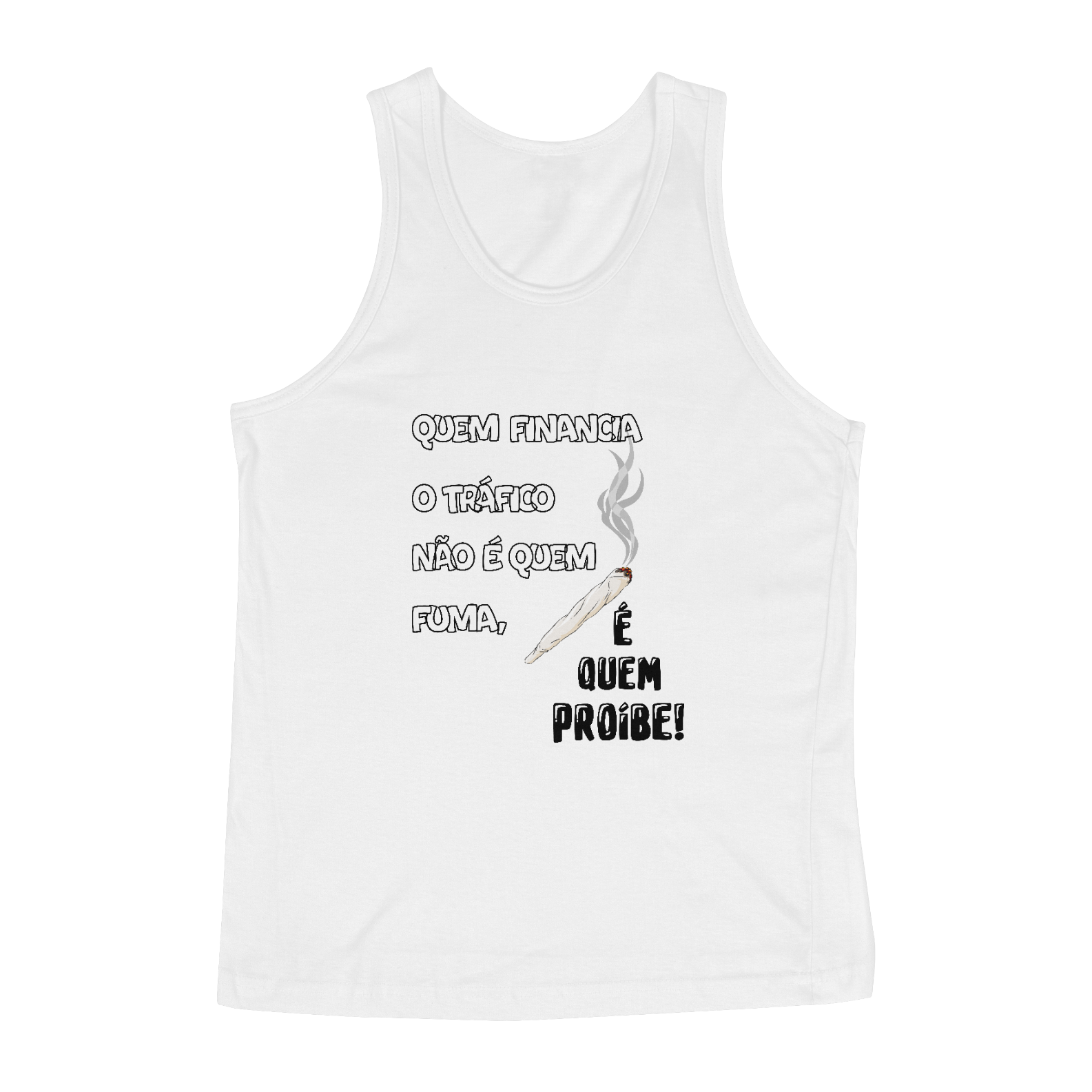 Nome do produto  Regata Quem Financia o Tráfico