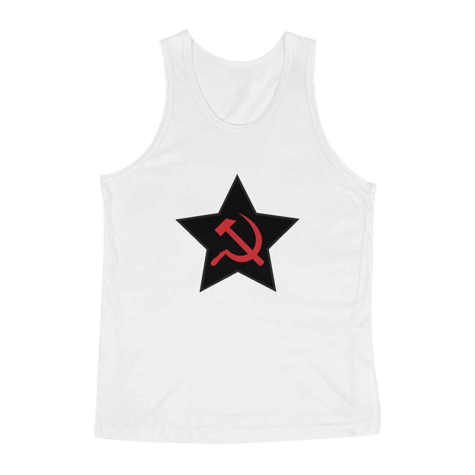 Nome do produto  Regata Comunismo Estrela Preta
