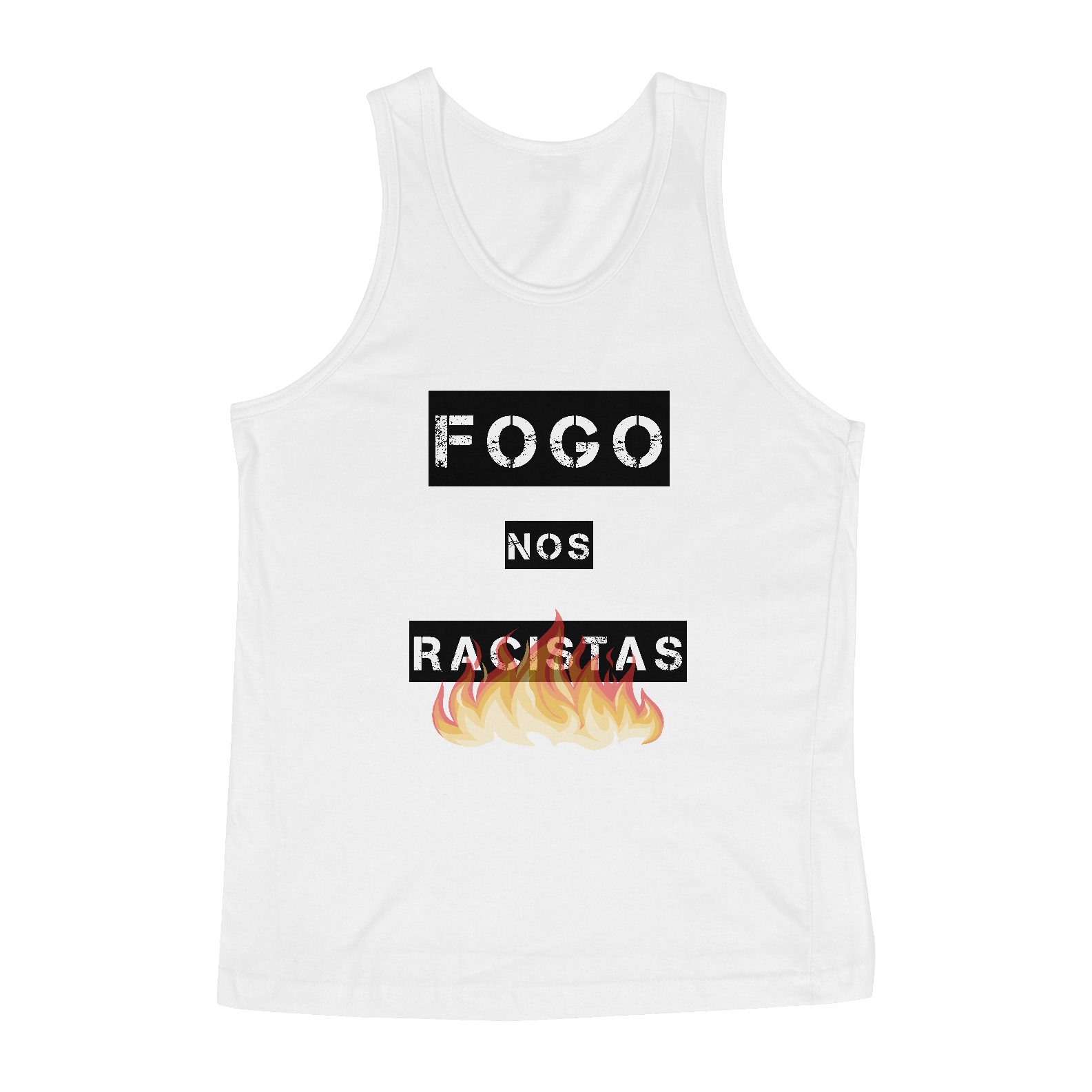 Nome do produto  Regata Fogo nos Racistas