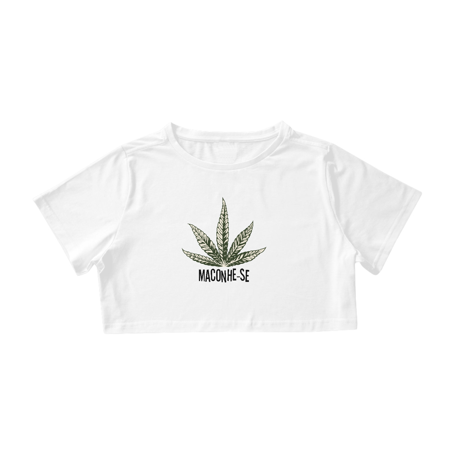 Nome do produto  Cropped Maconhe-se