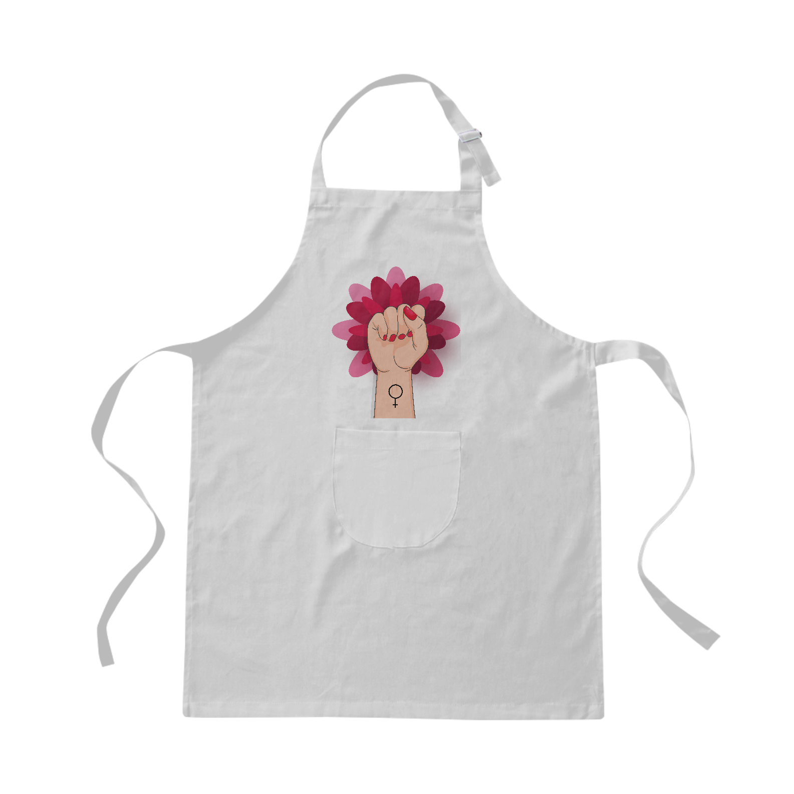 Nome do produto  Avental Feminismo Flor